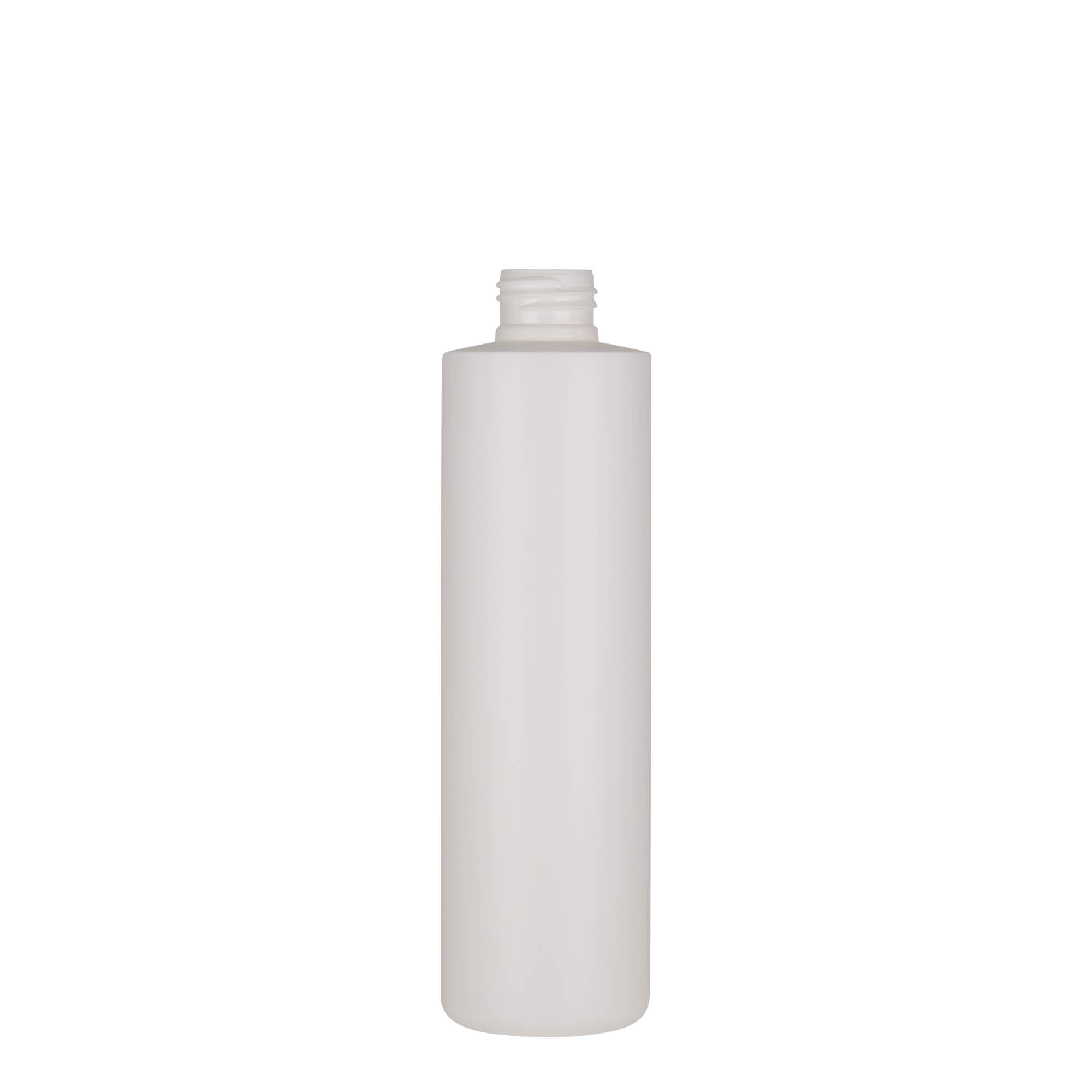 250 ml Kunststoffflasche 'Pipe', Green HDPE, weiß, Mündung: 24/410 250 ml Kunststoffflasche 'Pipe', Green HDPE, weiß, Mündung: 24/410