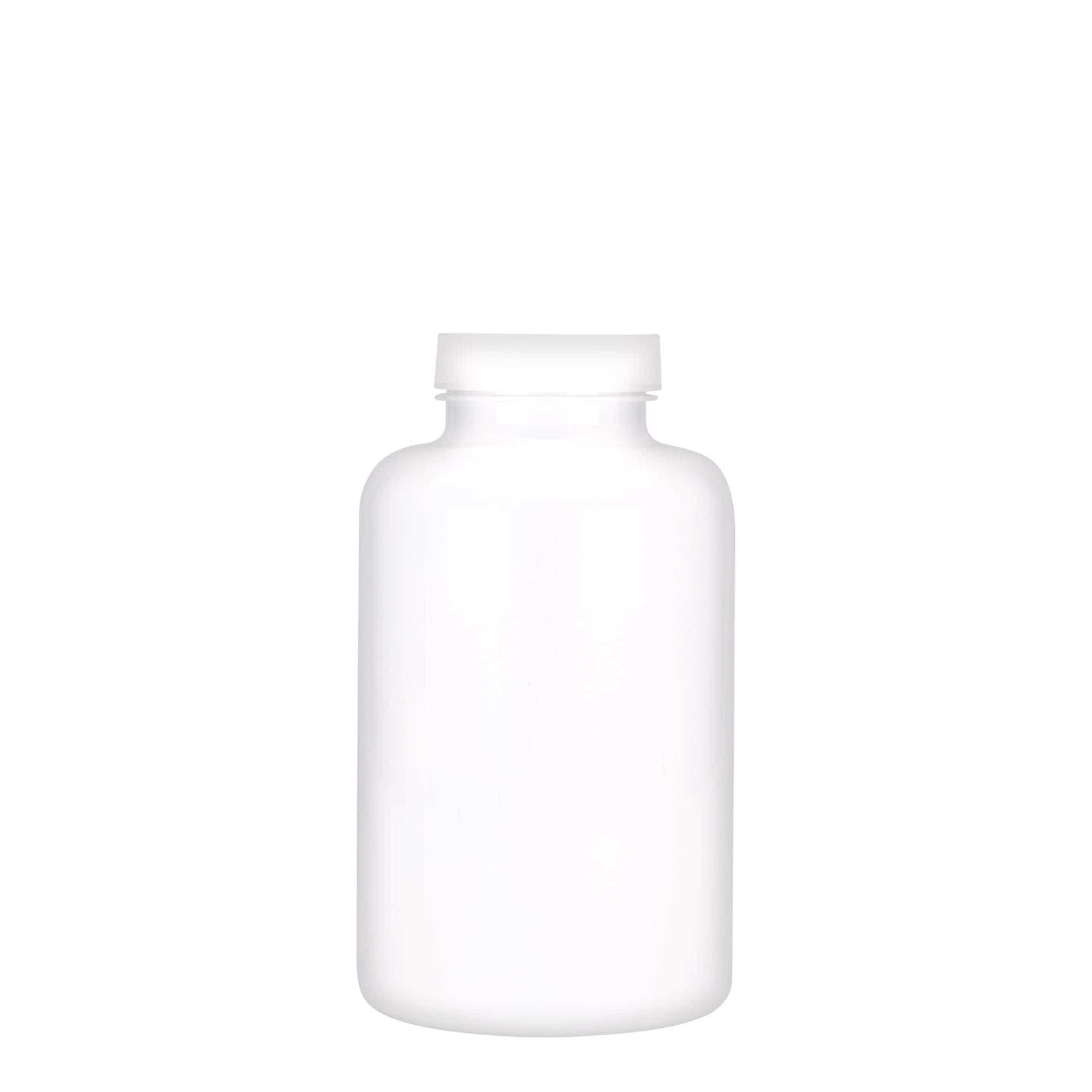 500 ml PET-Packer, Kunststoff, weiß, Mündung: GPI 45/400