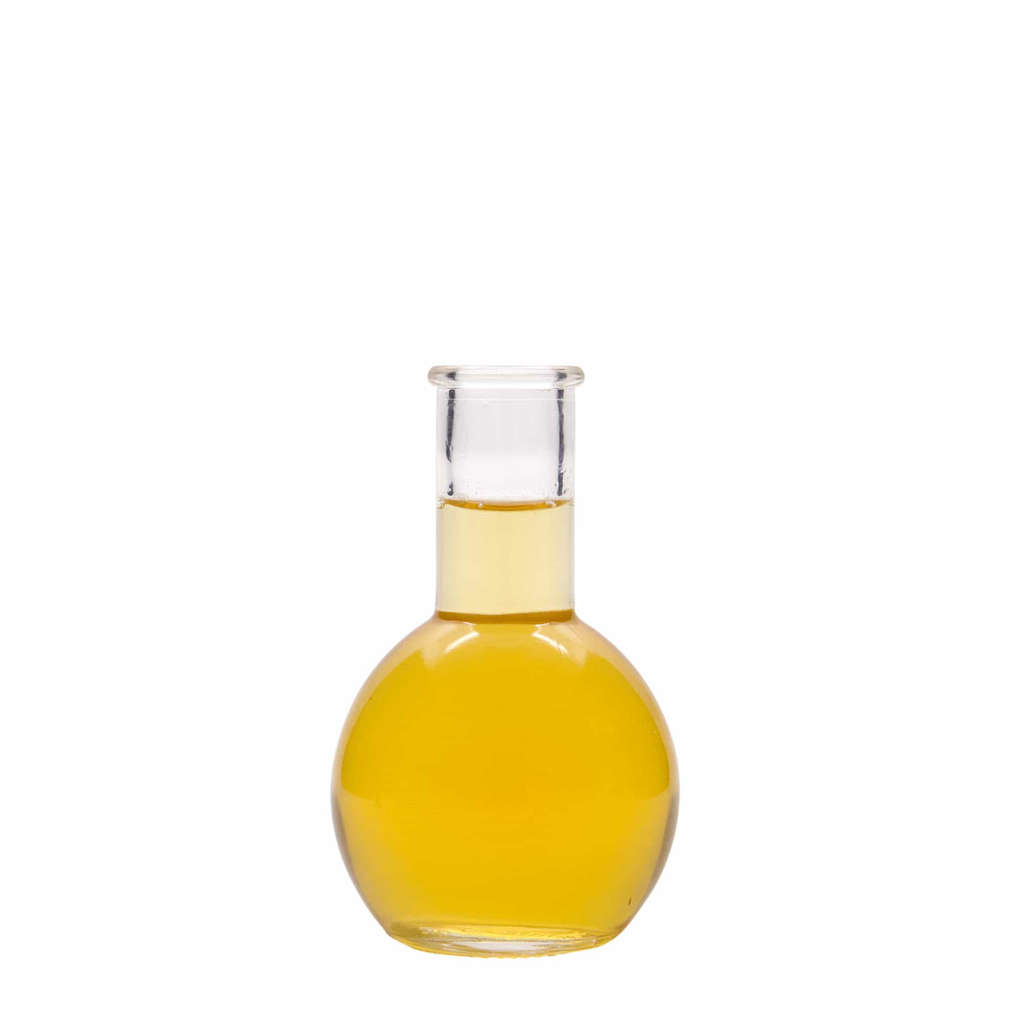 100 ml Glasflasche 'Tulipano', Mündung: Kork