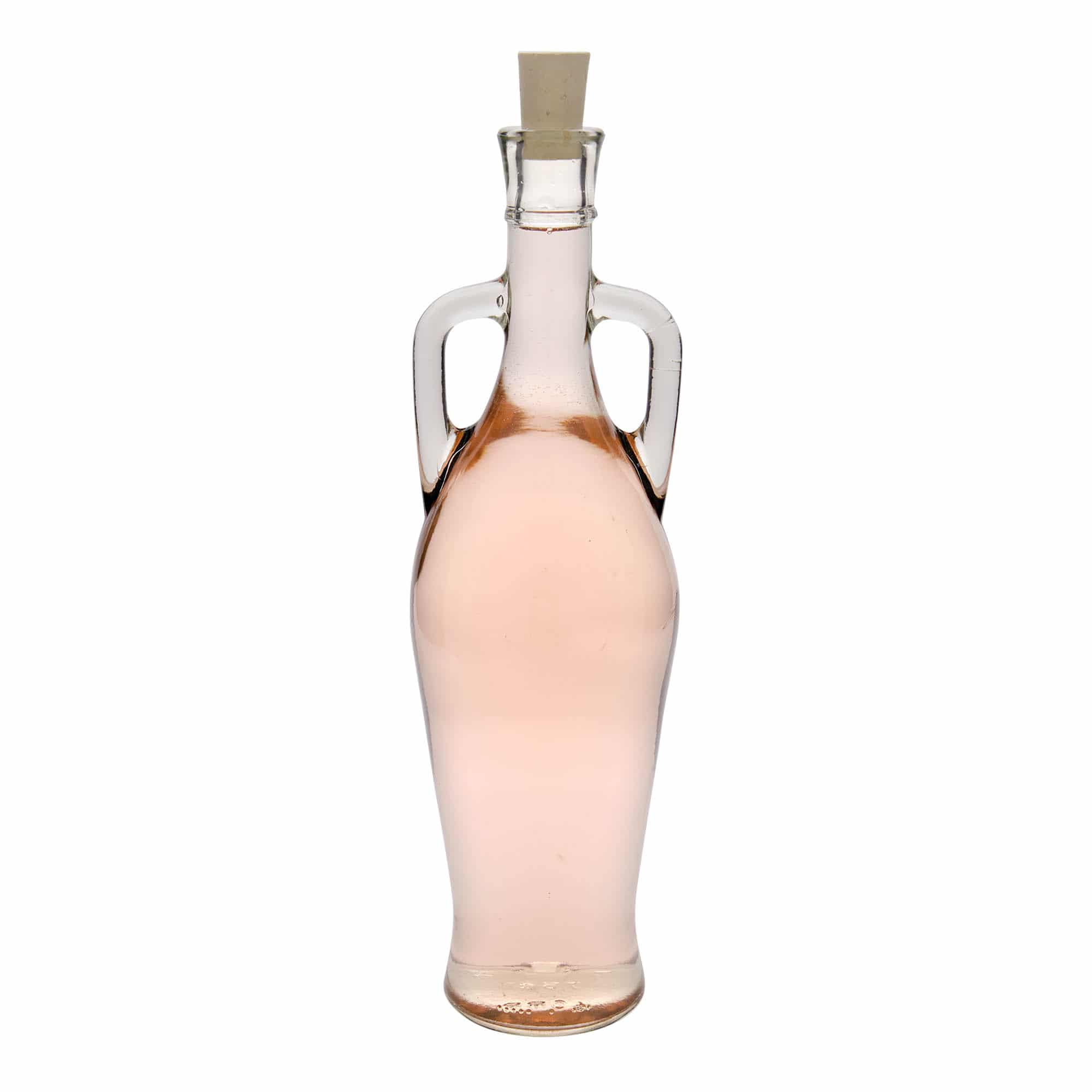 750 ml Glasflasche 'Amphore', Mündung: Kork
