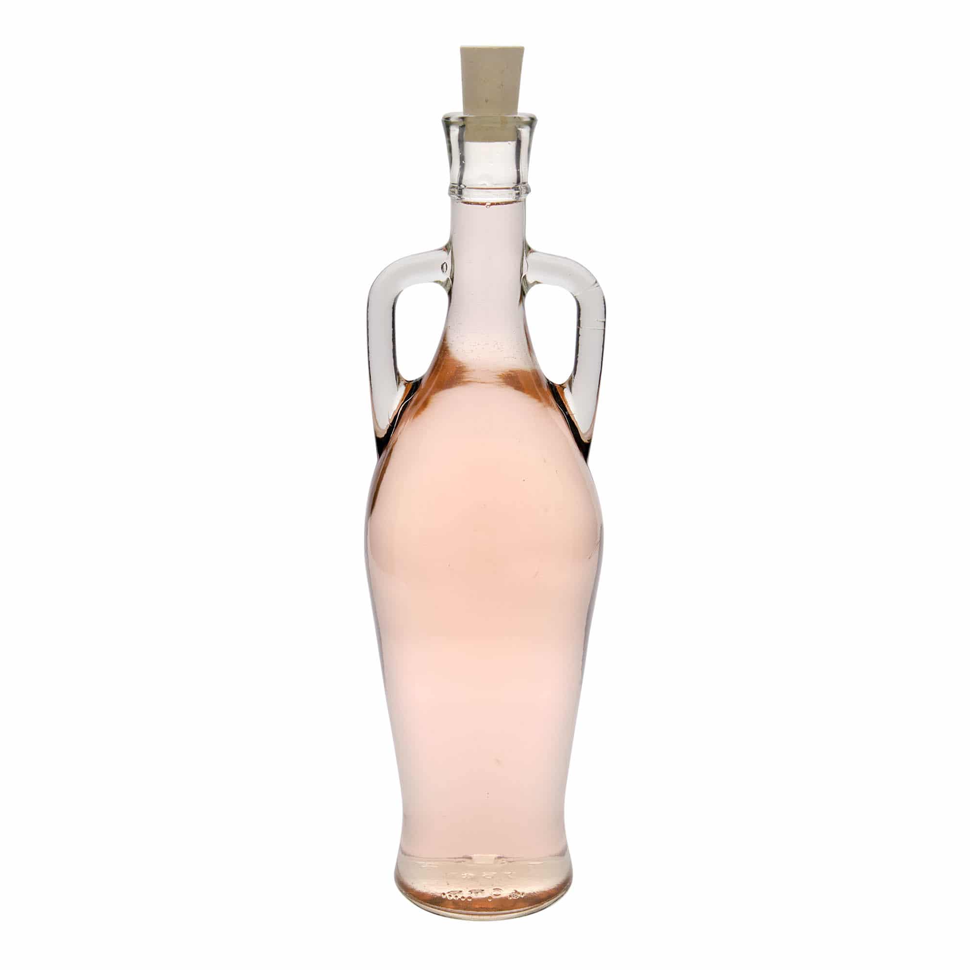 750 ml Glasflasche „Amphore“, Mündung: Kork