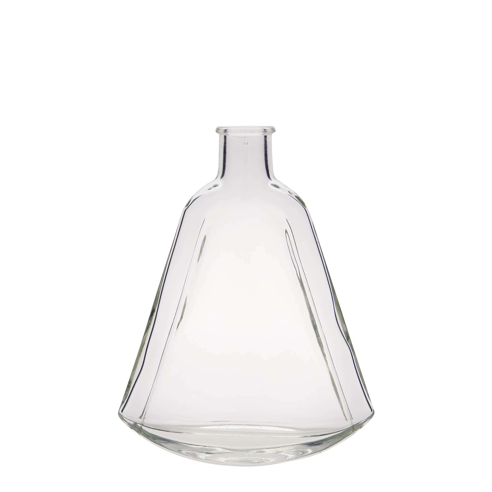 200 ml Glasflasche 'Maurizio', oval, Mündung: Kork 200 ml Glasflasche 'Maurizio', oval, Mündung: Kork