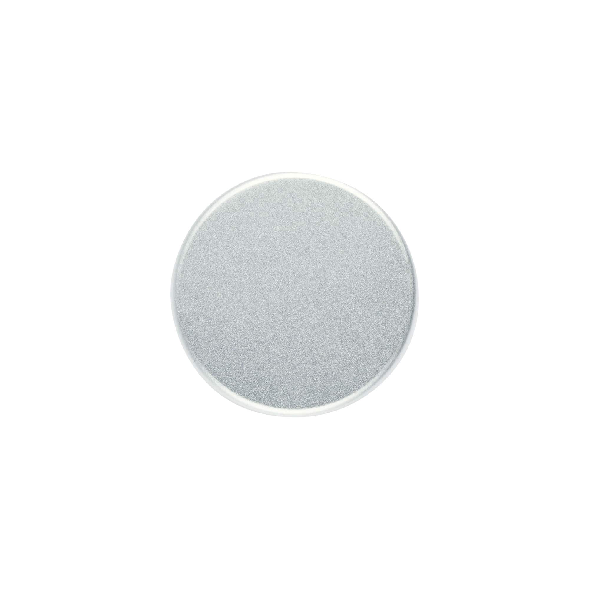 Schraubverschluss, Metall, silber, für Mündung: GPI 33/400 Schraubverschluss, Metall, silber, für Mündung: GPI 33/400