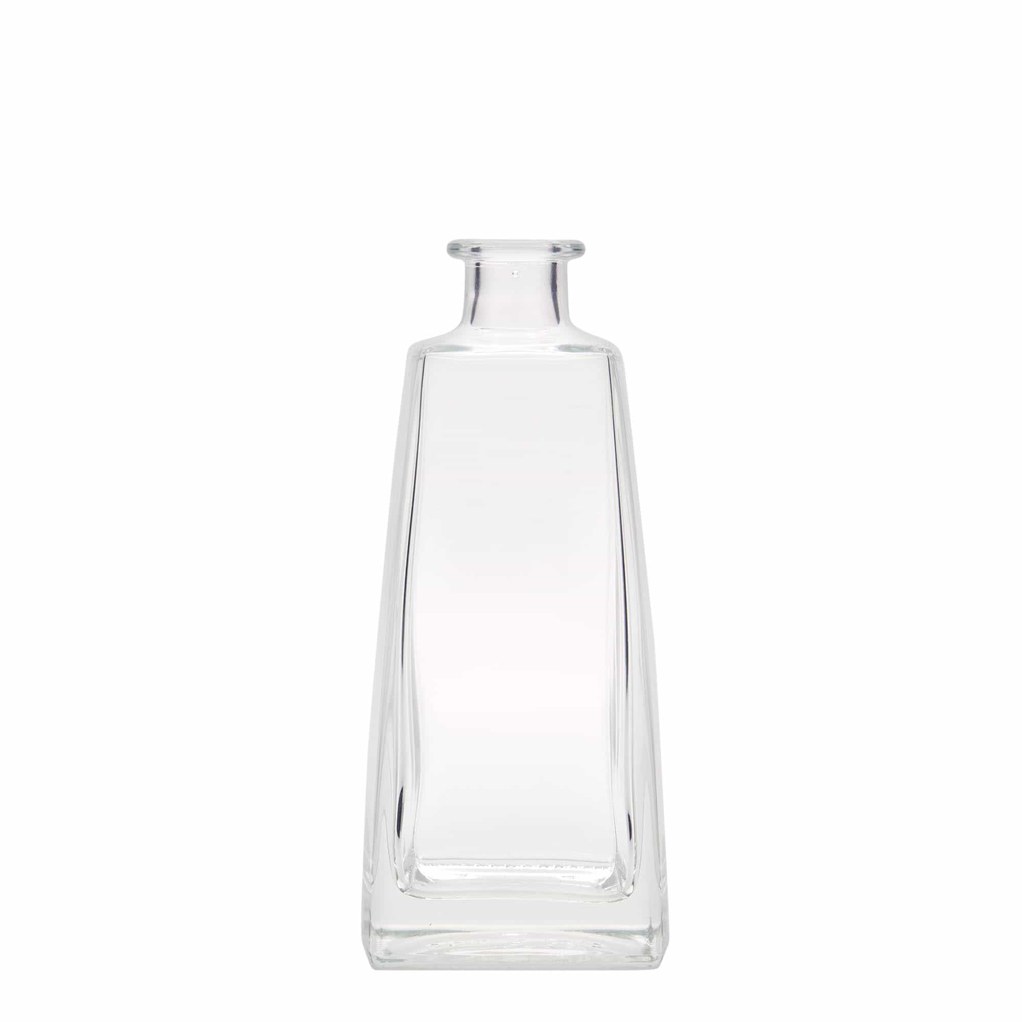350 ml Glasflasche „Timmy“, rechteckig, Mündung: Kork