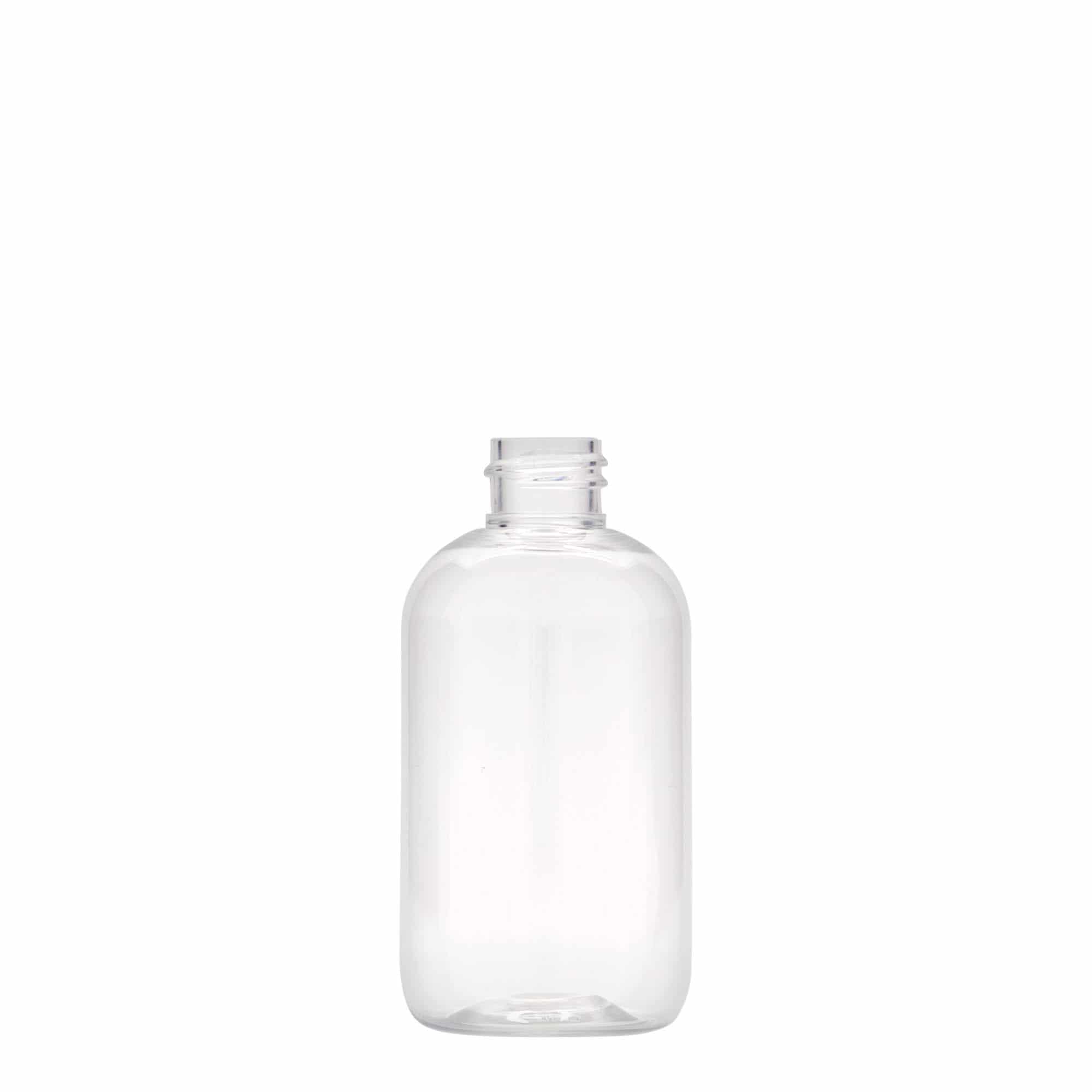 100 ml PET-Flasche 'Boston', Kunststoff, Mündung: 20/410 100 ml PET-Flasche 'Boston', Kunststoff, Mündung: 20/410