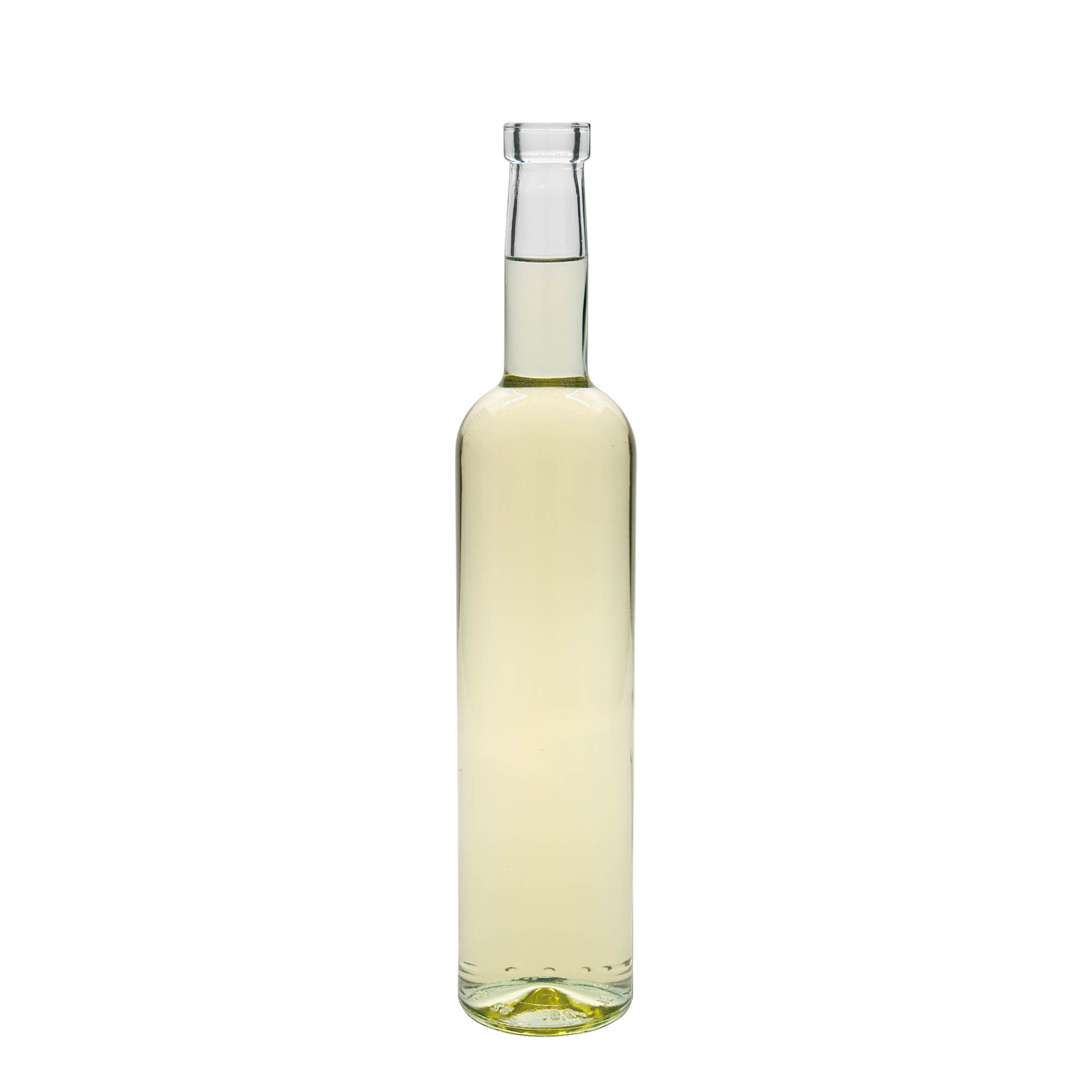 500 ml Glasflasche 'Bordeaux', Mündung: Kork 500 ml Glasflasche 'Bordeaux', Mündung: Kork