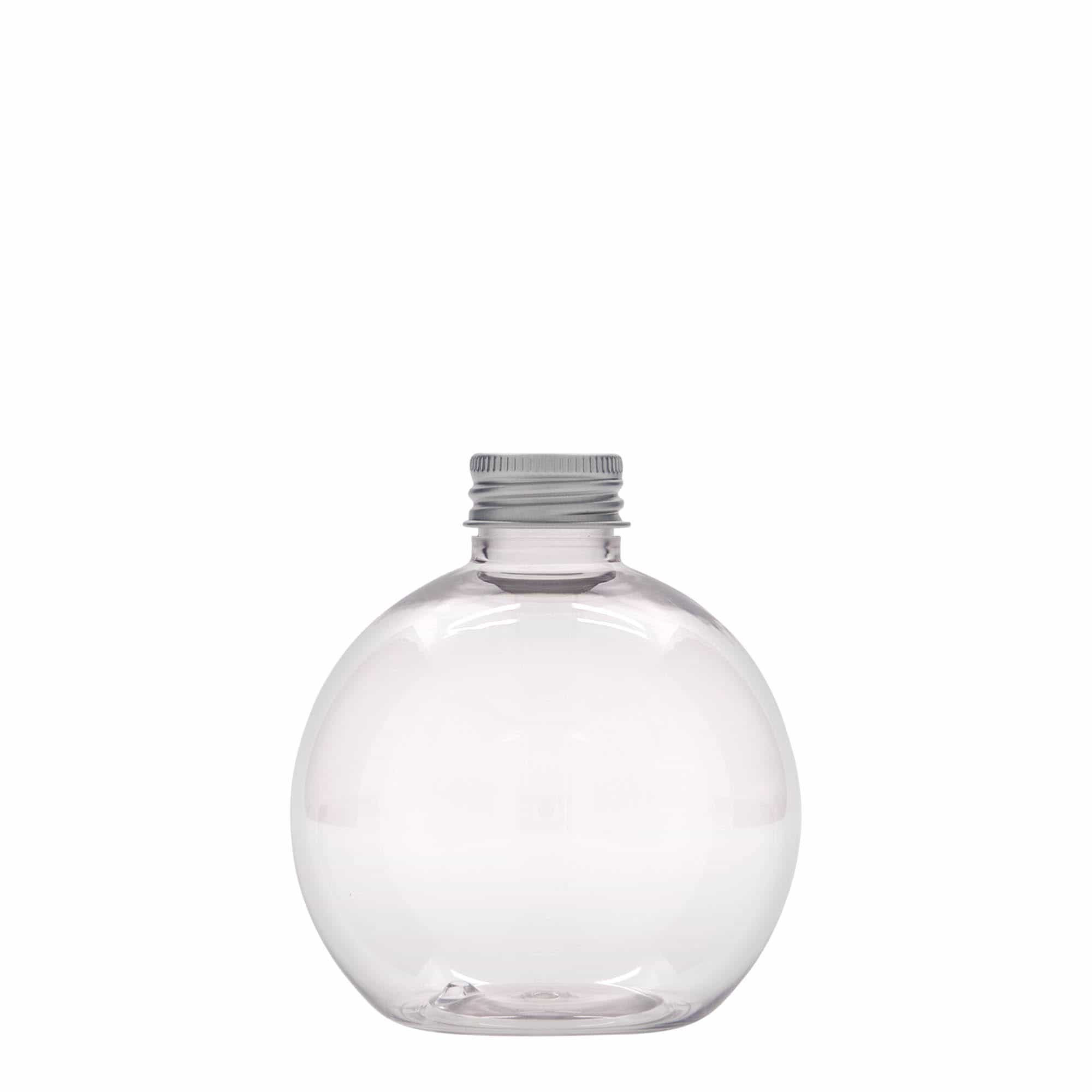 250 ml PET-Flasche 'Perry', rund, Kunststoff, Mündung: 24/410 250 ml PET-Flasche 'Perry', rund, Kunststoff, Mündung: 24/410