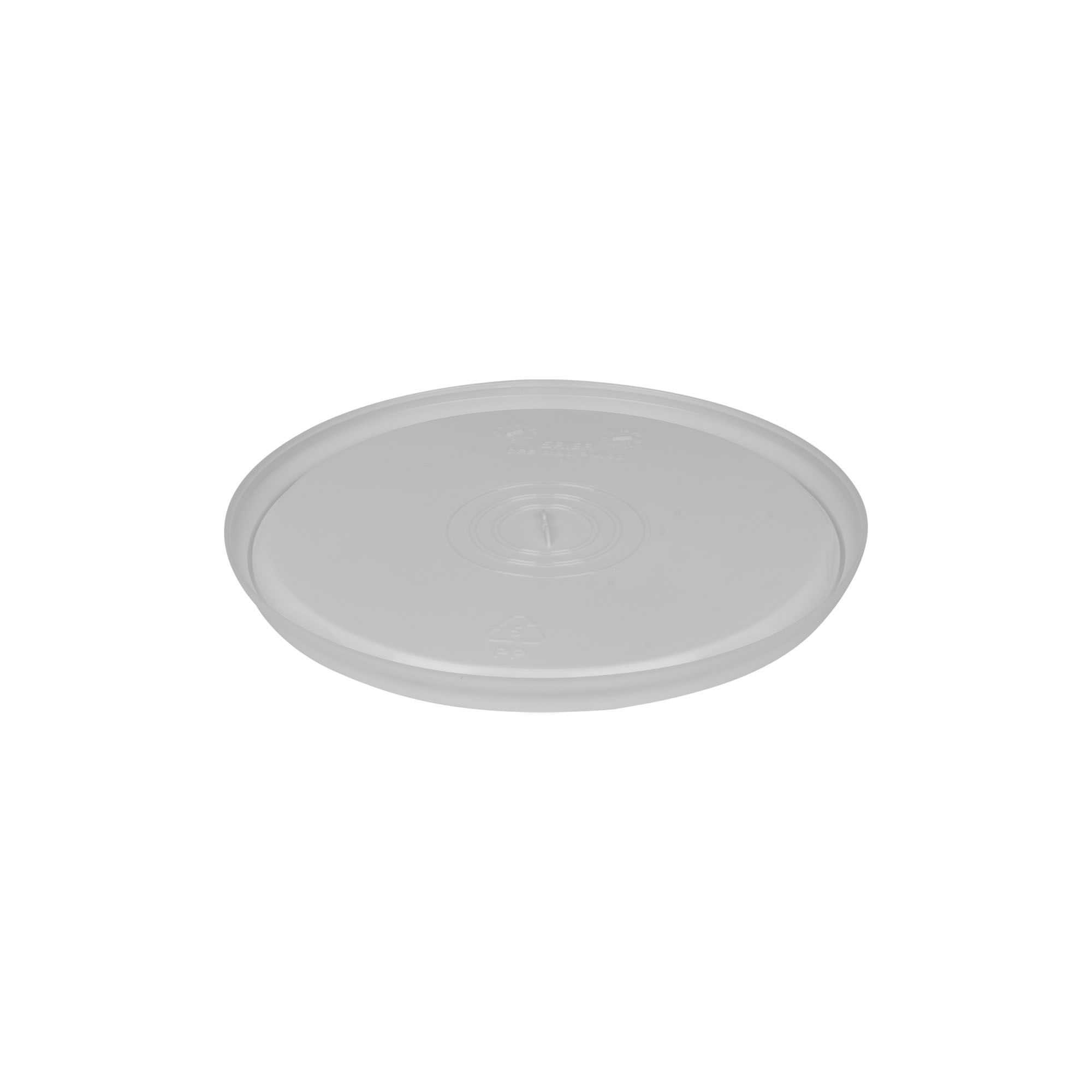 Deckel für 1,8 l Eimer, PP-Kunststoff, weiß Deckel für 1,8 l Eimer, PP-Kunststoff, weiß