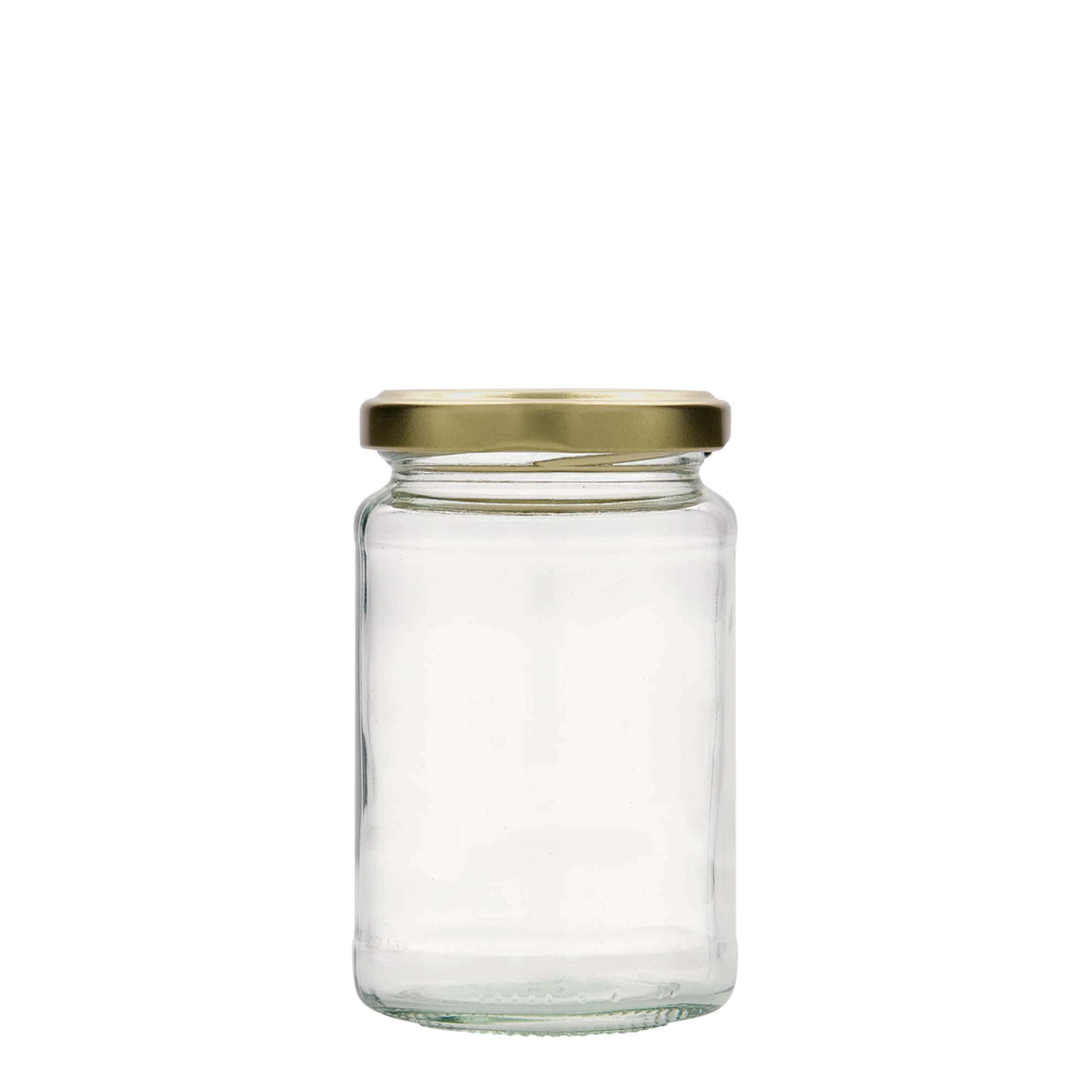 225 ml hohes Rundglas, Mündung: Twist-Off (TO 58)