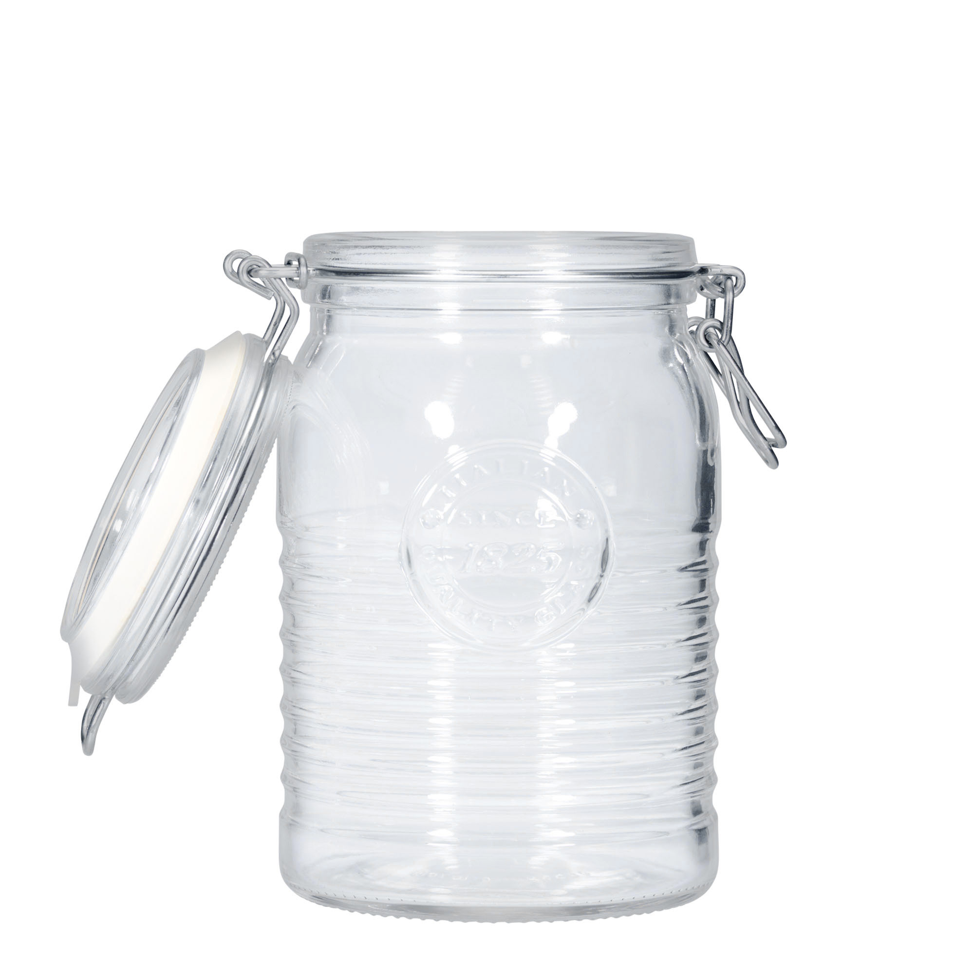 1.000 ml Drahtbügelglas 'Officina 1825', Mündung: Drahtbügelverschluss 1.000 ml Drahtbügelglas 'Officina 1825', Mündung: Drahtbügelverschluss