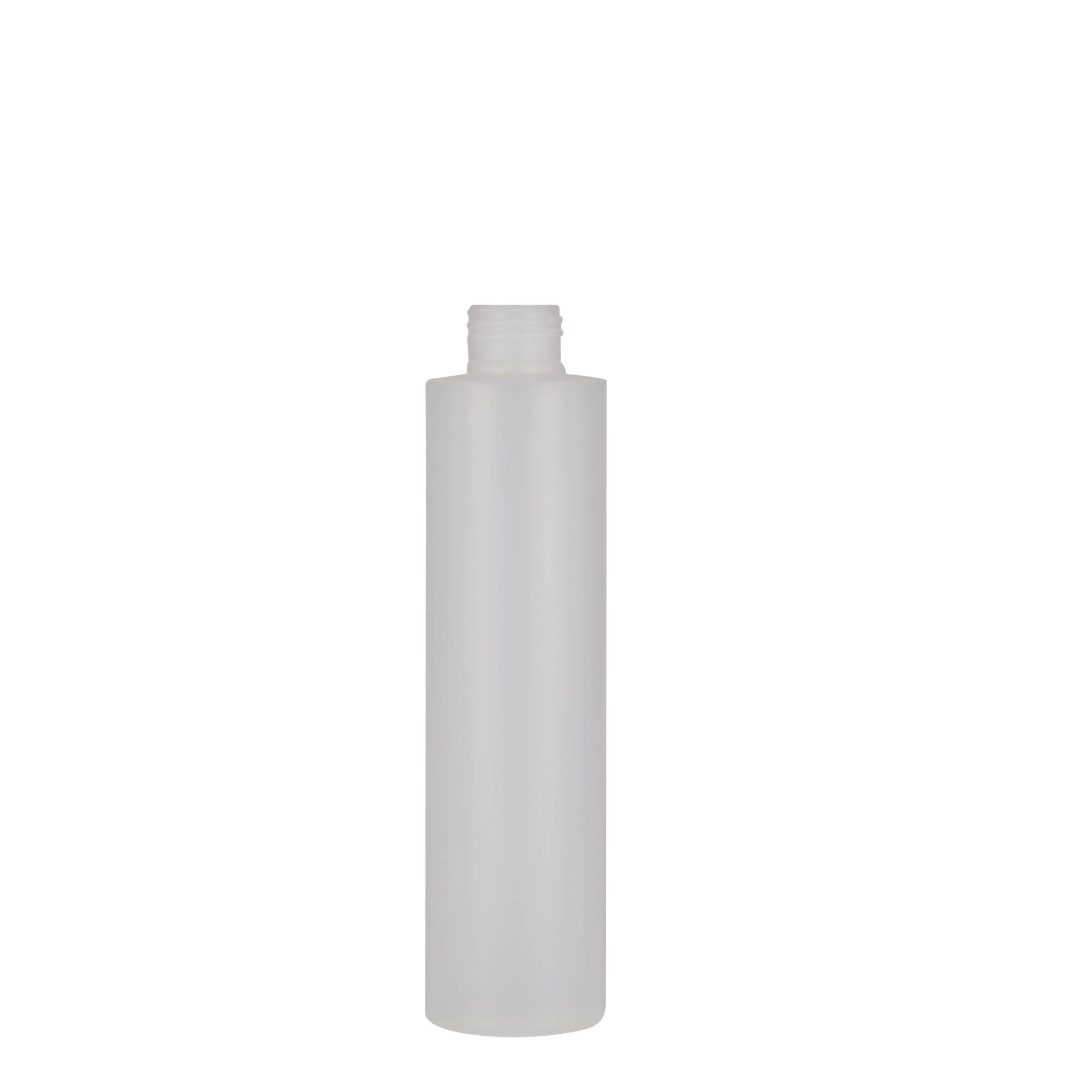 200 ml Kunststoffflasche „Pipe“, HDPE, natur, Mündung:  24/410