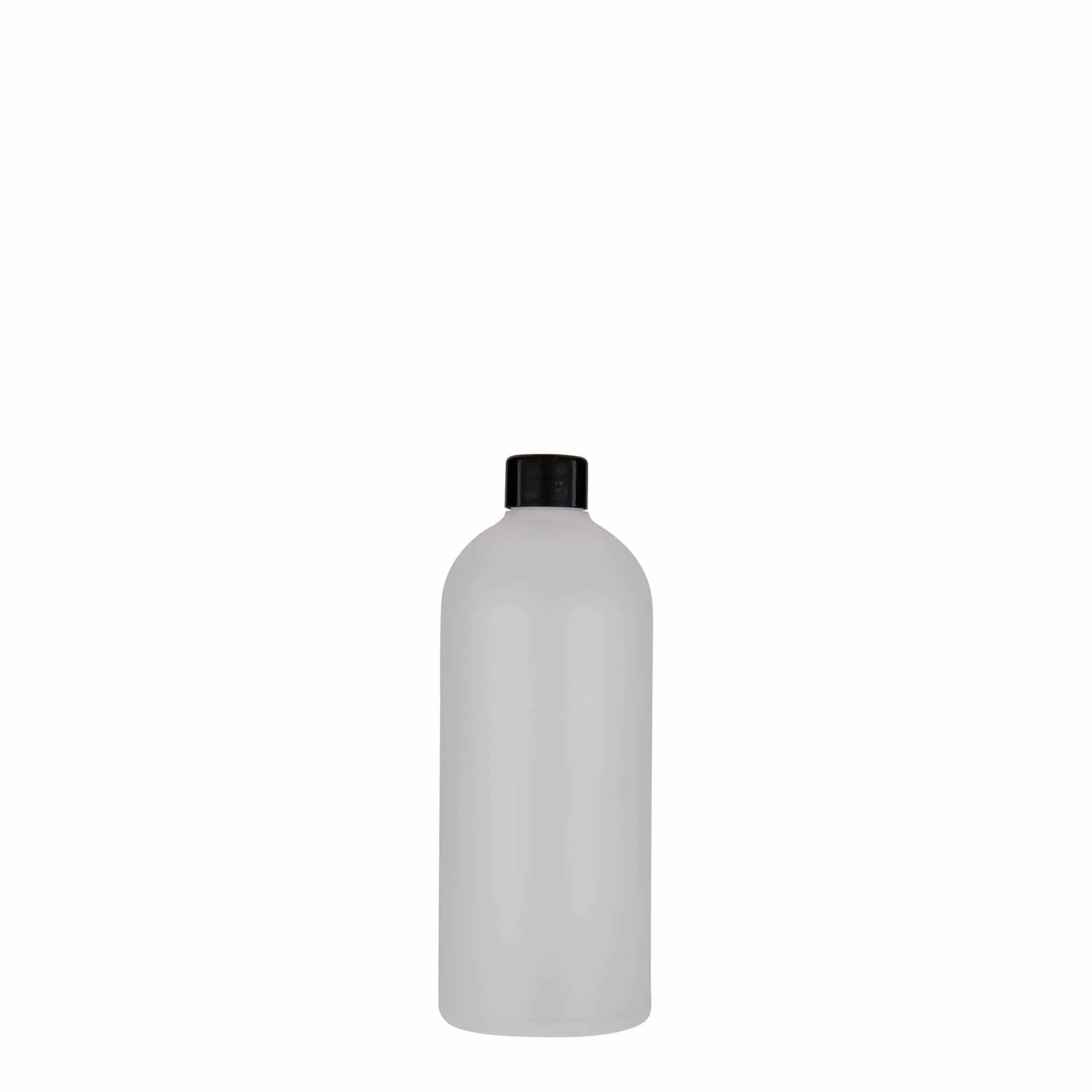 500 ml Kunststoffflasche 'Tuffy', HDPE, natur, Mündung: GPI 24/410