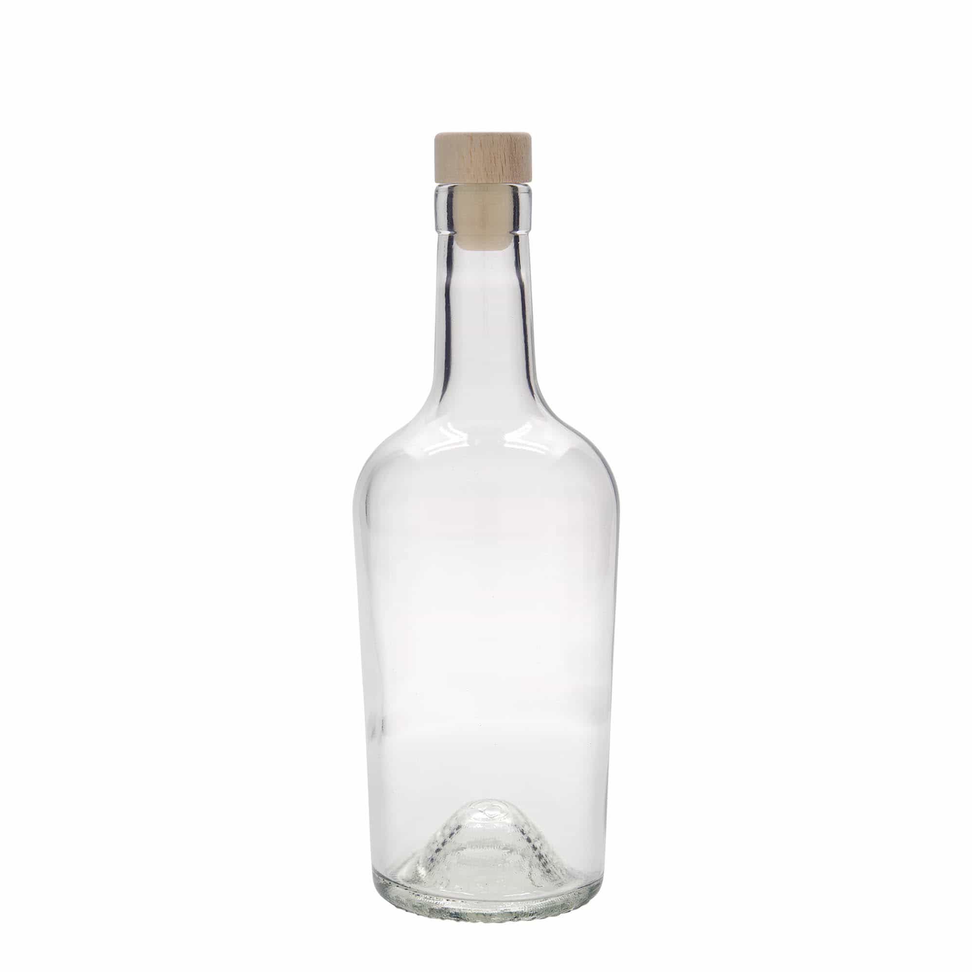 500 ml Glasflasche 'Margarethe', Mündung: Kork