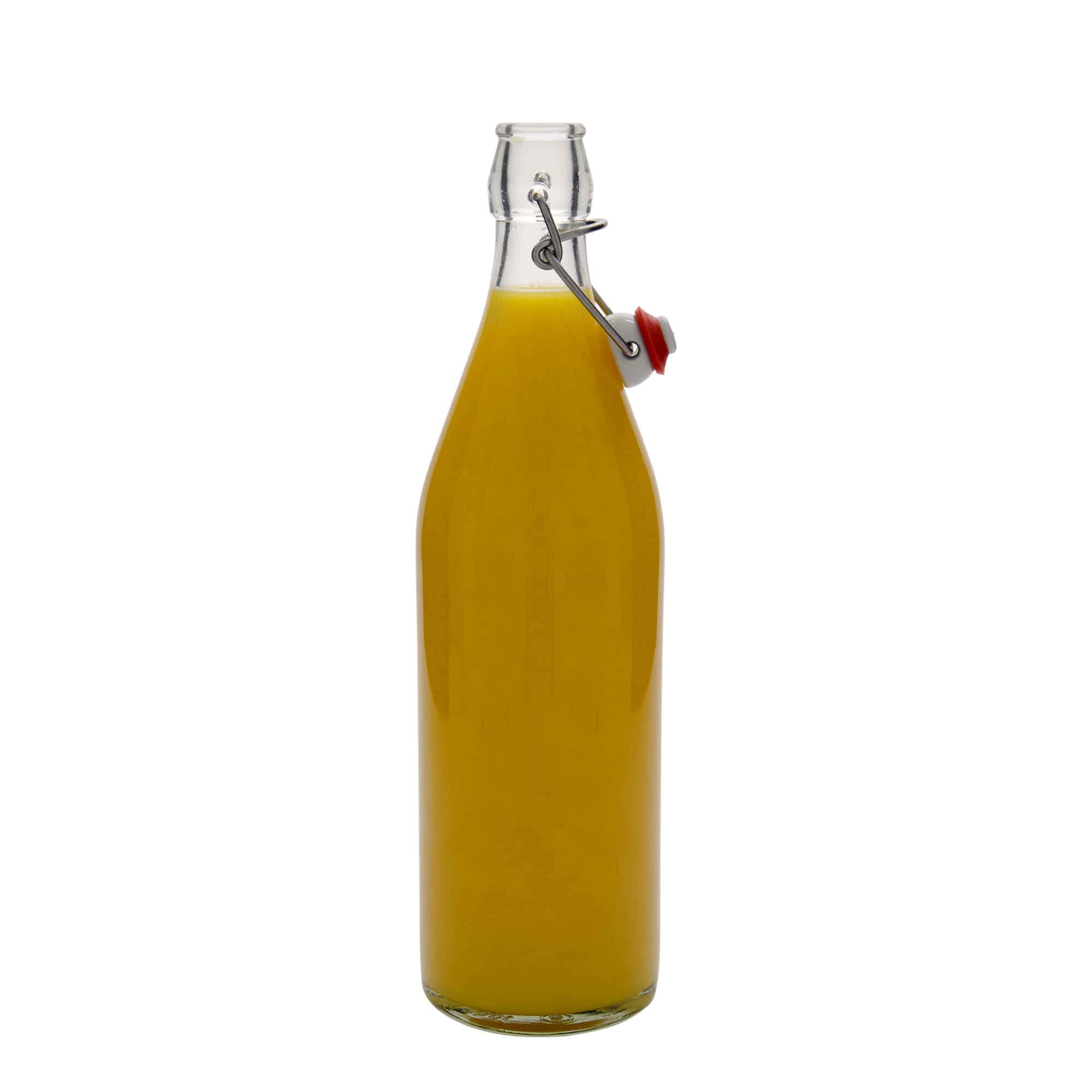 1.000 ml Glasflasche „Giara“, Mündung: Bügelverschluss