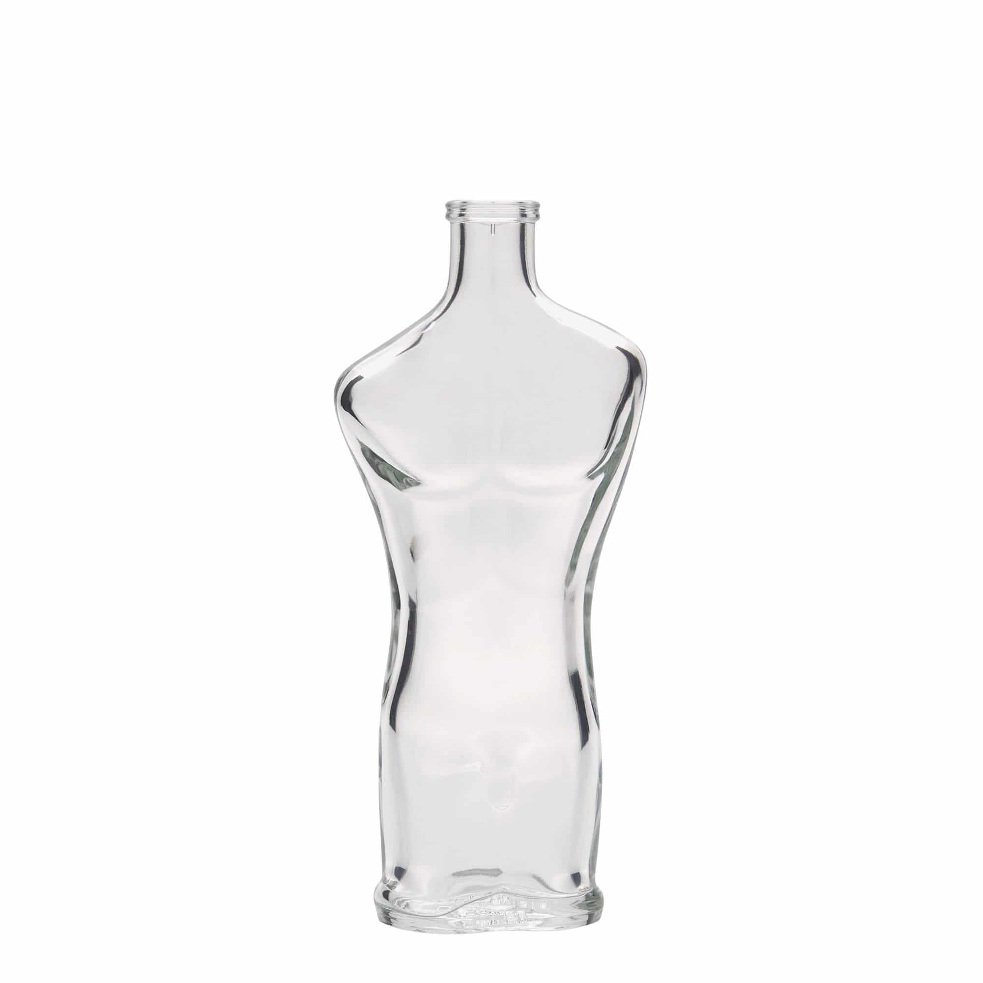 200 ml Glasflasche 'Adam', Mündung: Kork