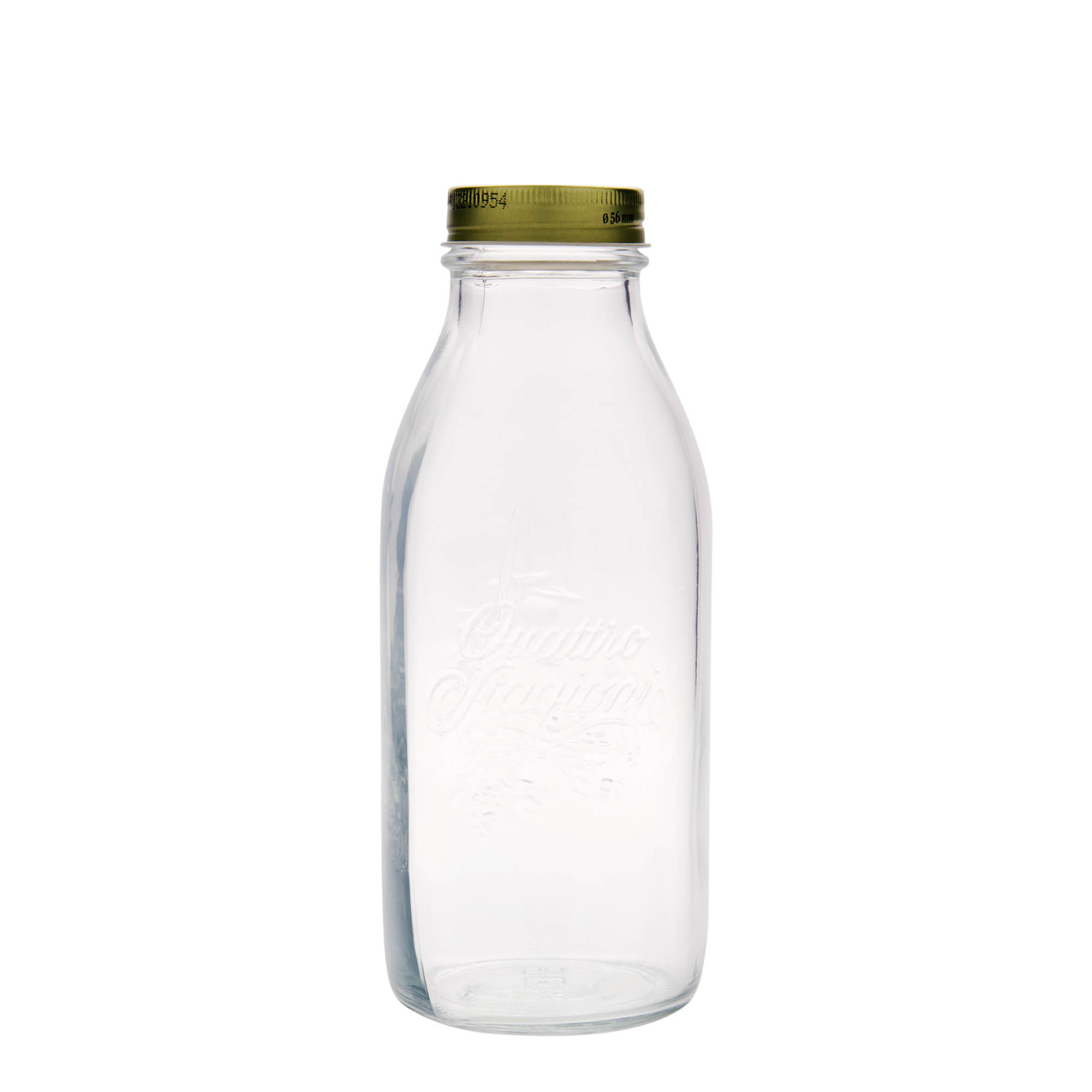1.000 ml Glasflasche 'Quattro Stagioni', Mündung: Schraubverschluss