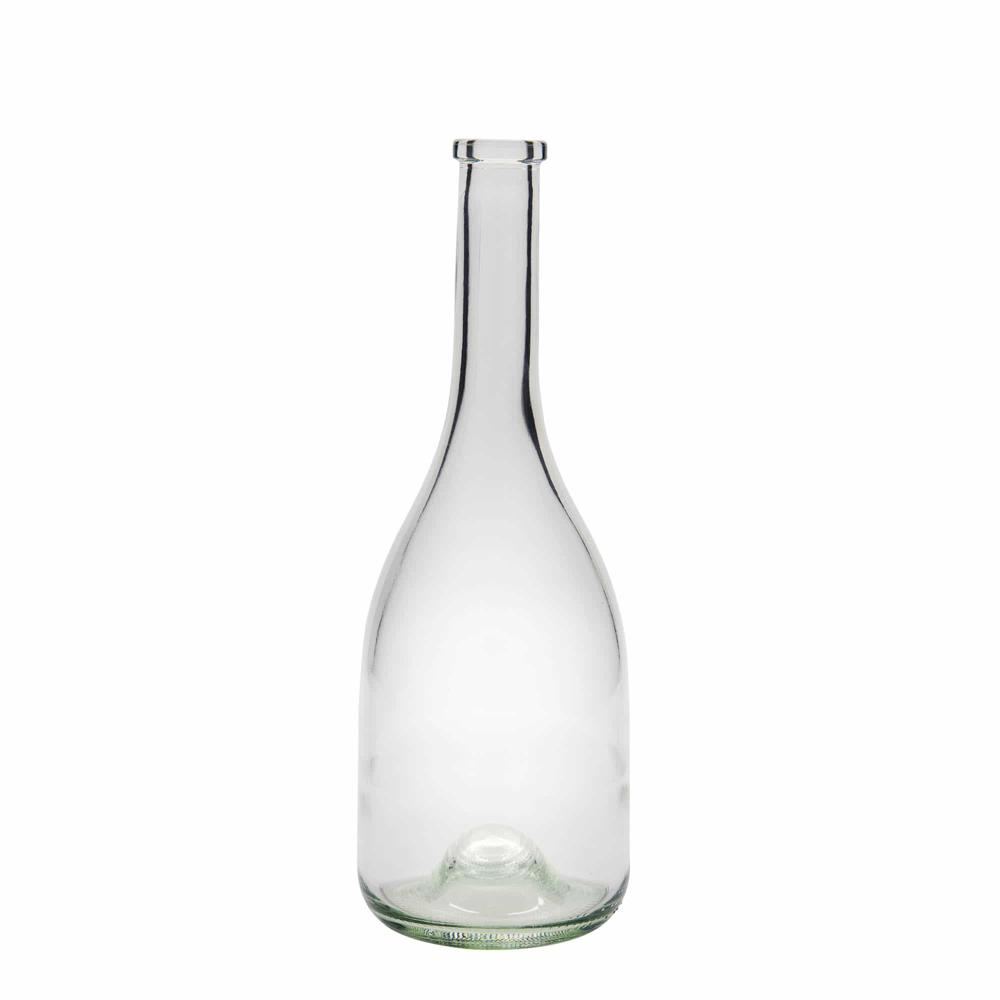750 ml Glasflasche „Rustica“, Mündung: Kork