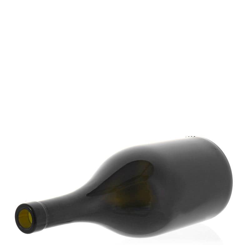 750 ml Weinflasche 'Exclusive', antikgrün, Mündung: Kork