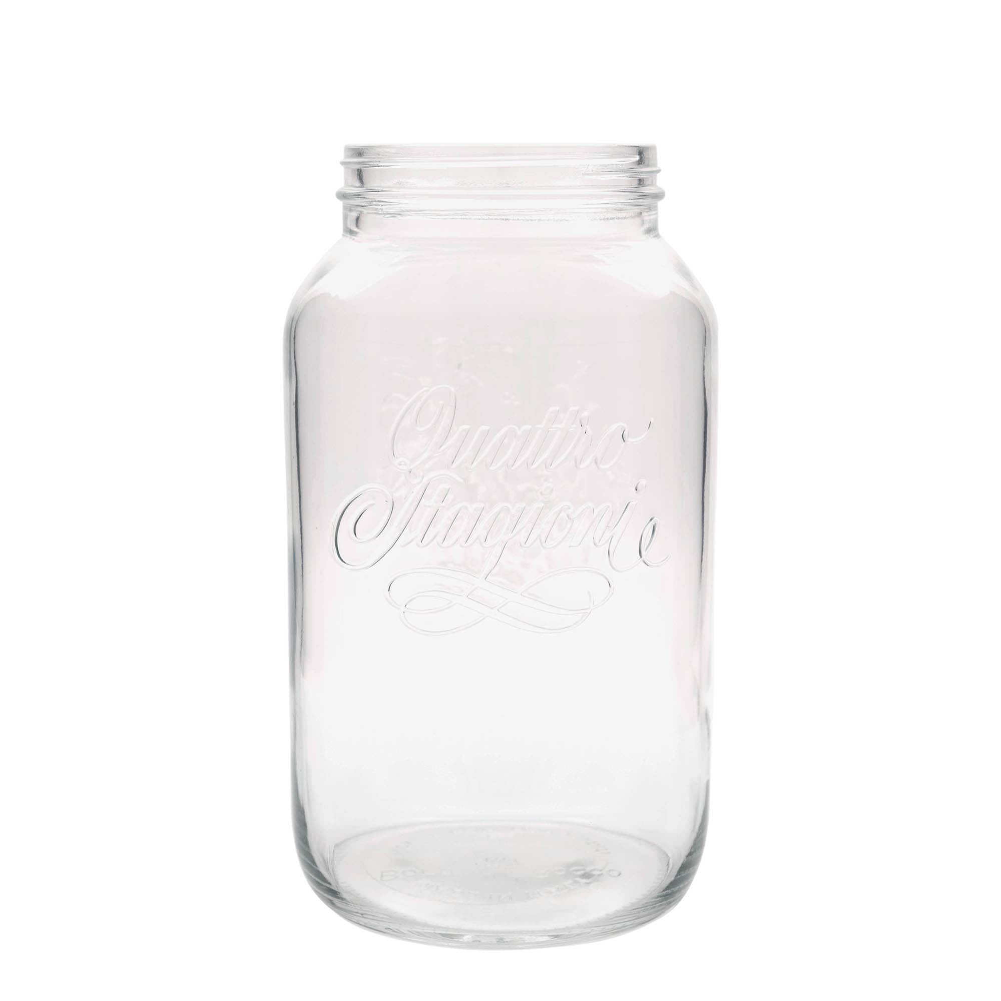 3.800 ml Glas 'Quattro Stagioni', Mündung: Schraubverschluss 3.800 ml Glas 'Quattro Stagioni', Mündung: Schraubverschluss