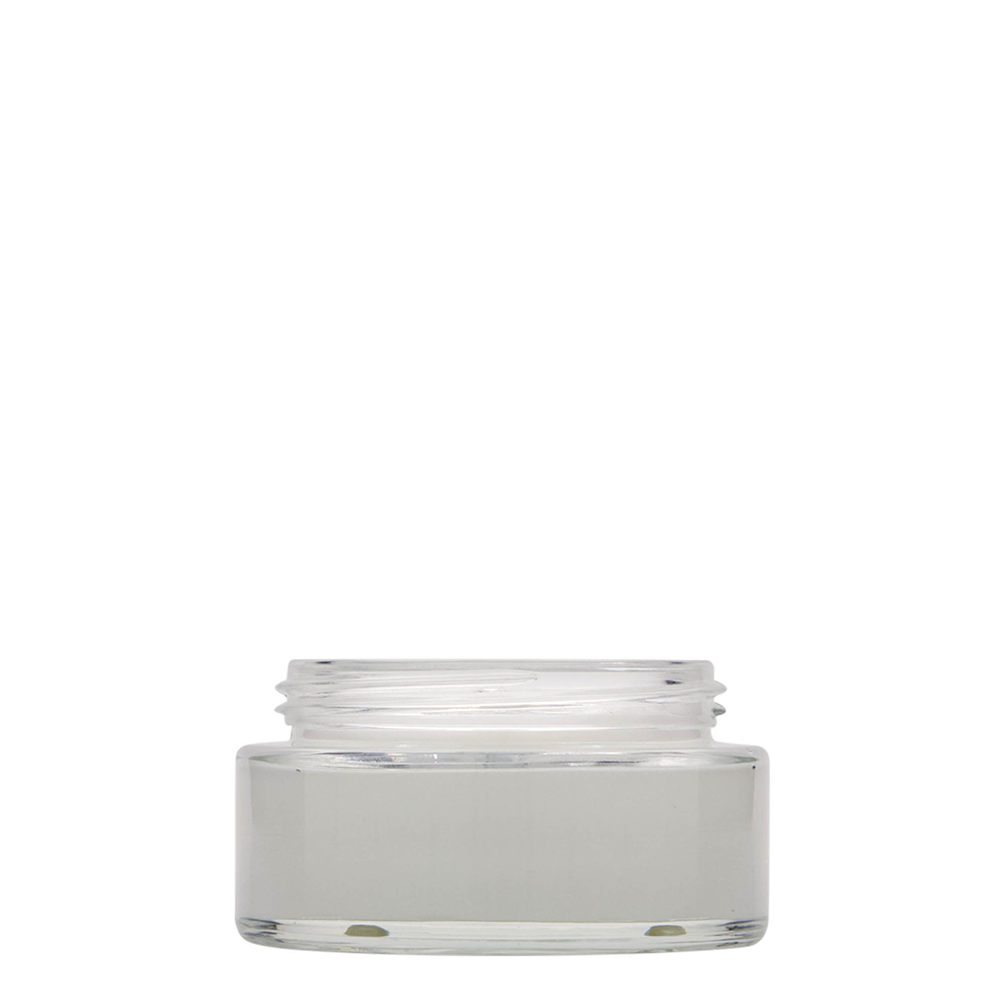 100 ml Tiegel 'Clear Edition', Glas, Mündung: Schraubverschluss