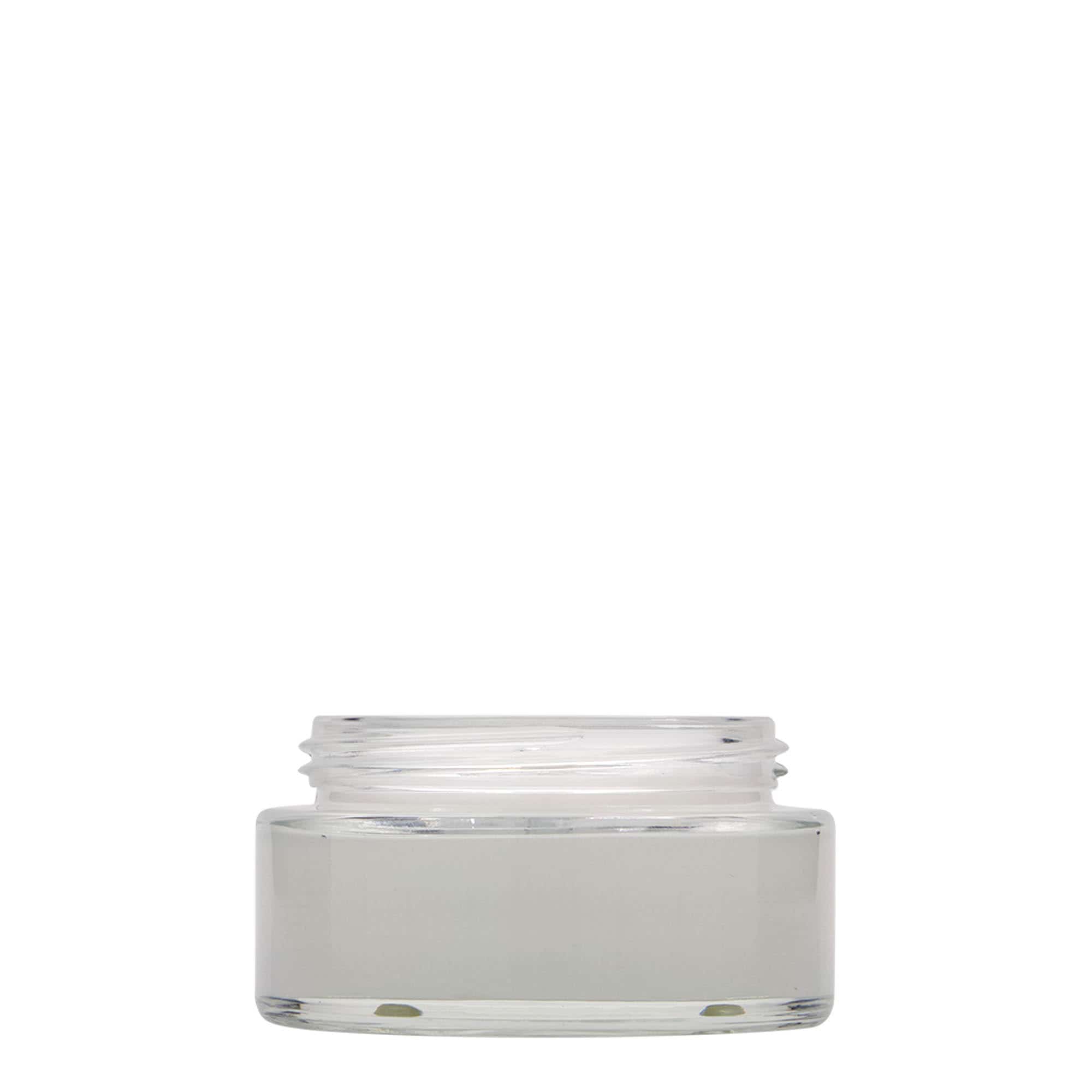 100 ml Tiegel „Clear Edition“, Glas, Mündung: Schraubverschluss