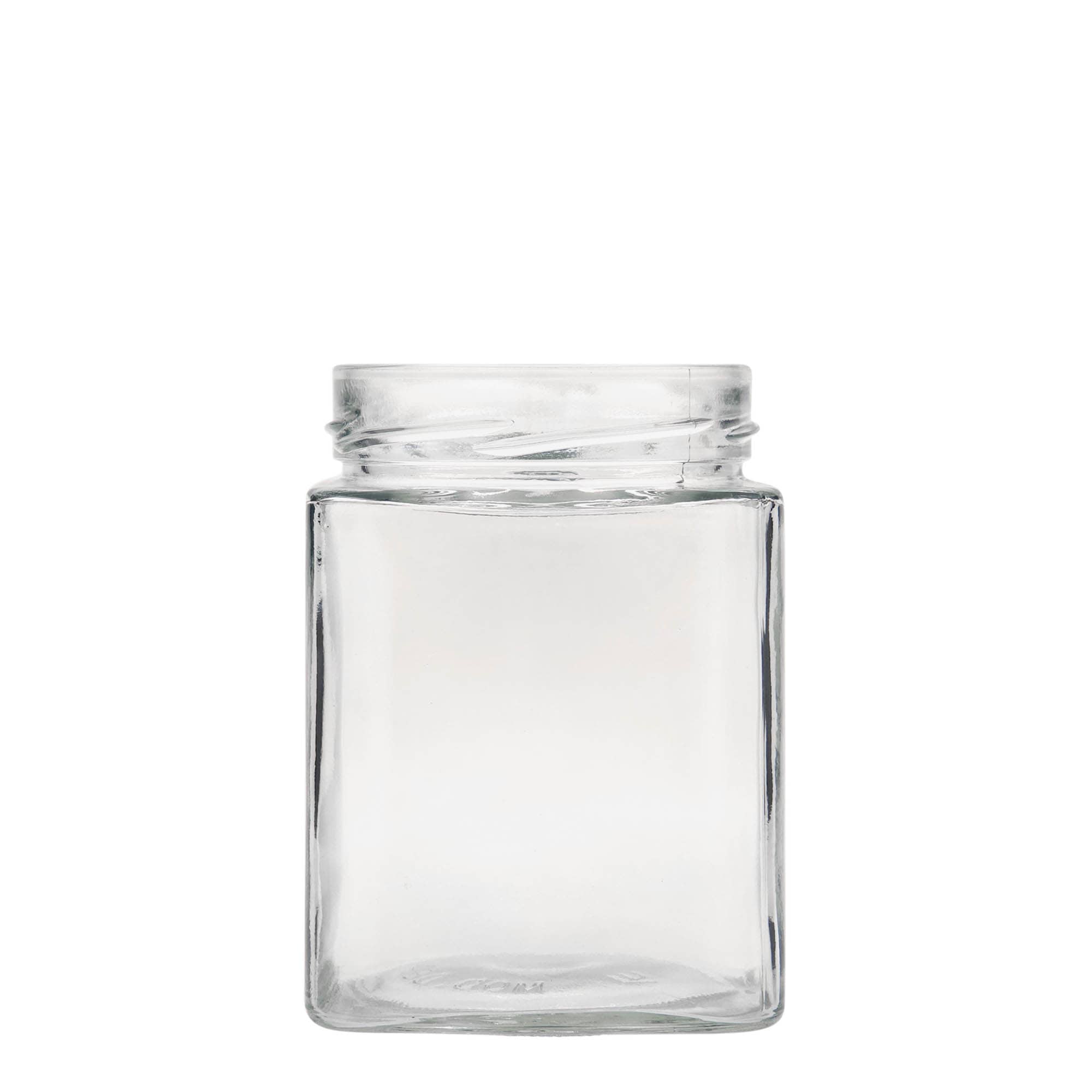 580 ml Vierkantglas „Ikaru“, Mündung: Deep-Twist-off (DTO 82)