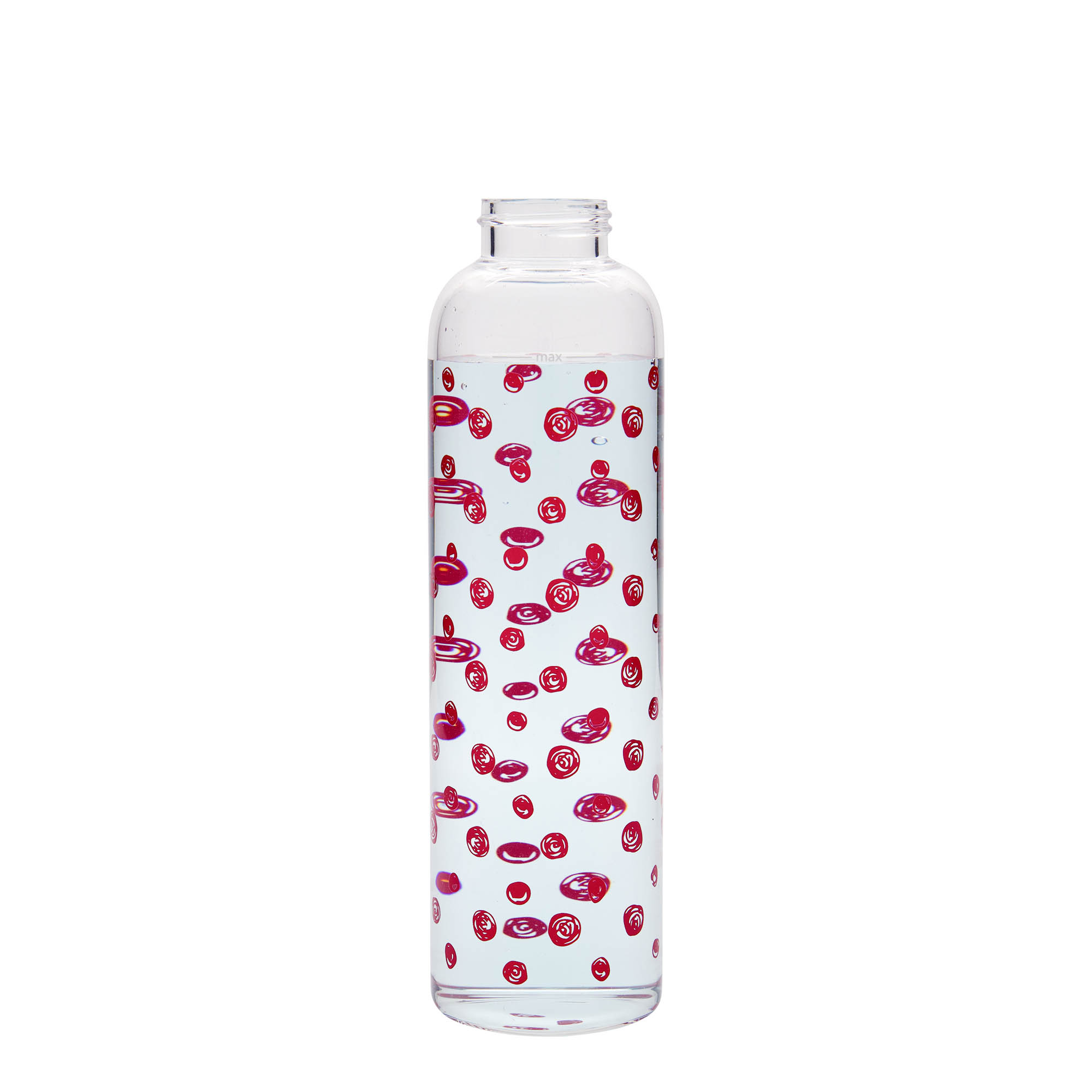 500 ml Trinkflasche 'Perseus - Rote Punkte', Mündung: Schraubverschluss 500 ml Trinkflasche 'Perseus - Rote Punkte', Mündung: Schraubverschluss