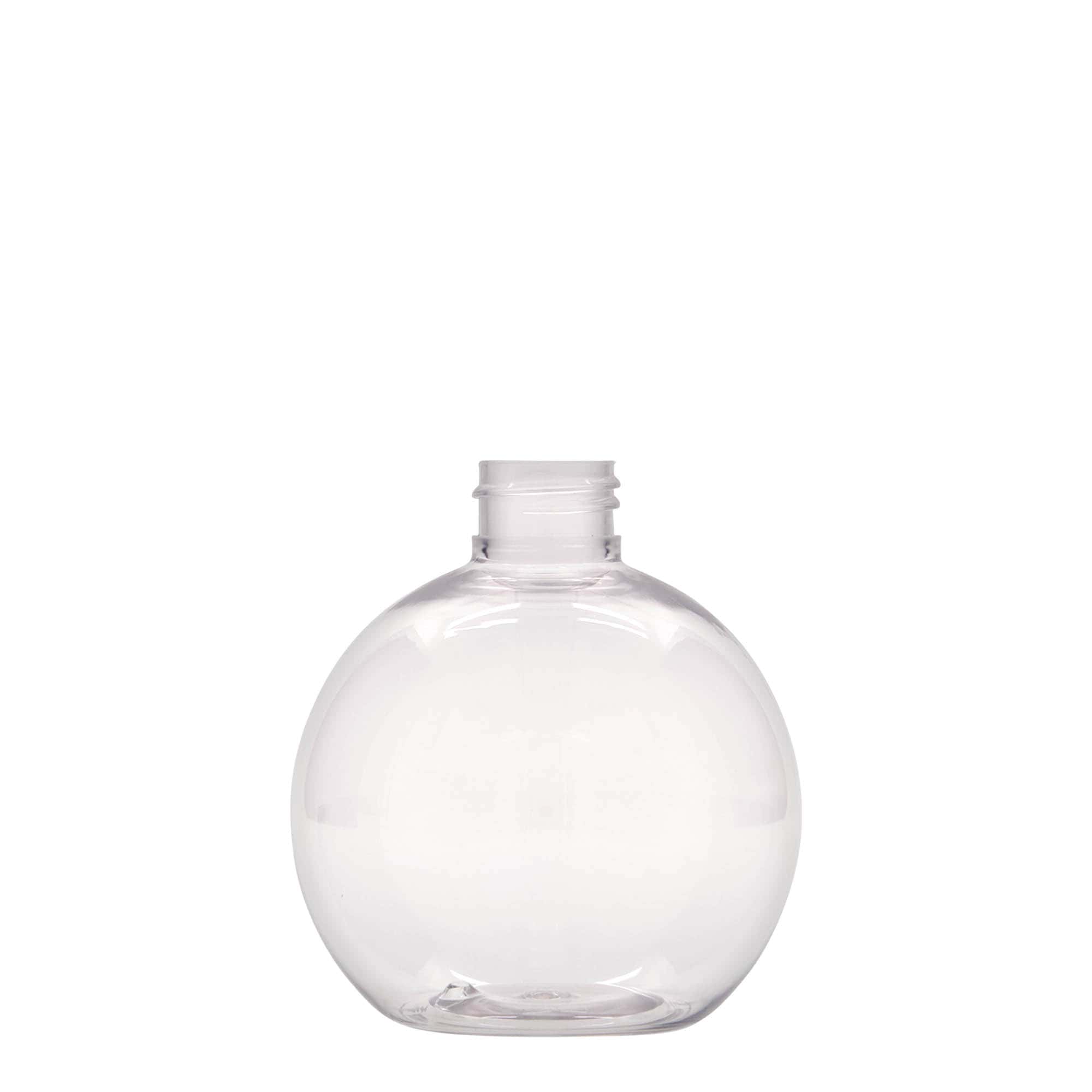 250 ml PET-Flasche 'Perry', rund, Kunststoff, Mündung: 24/410
