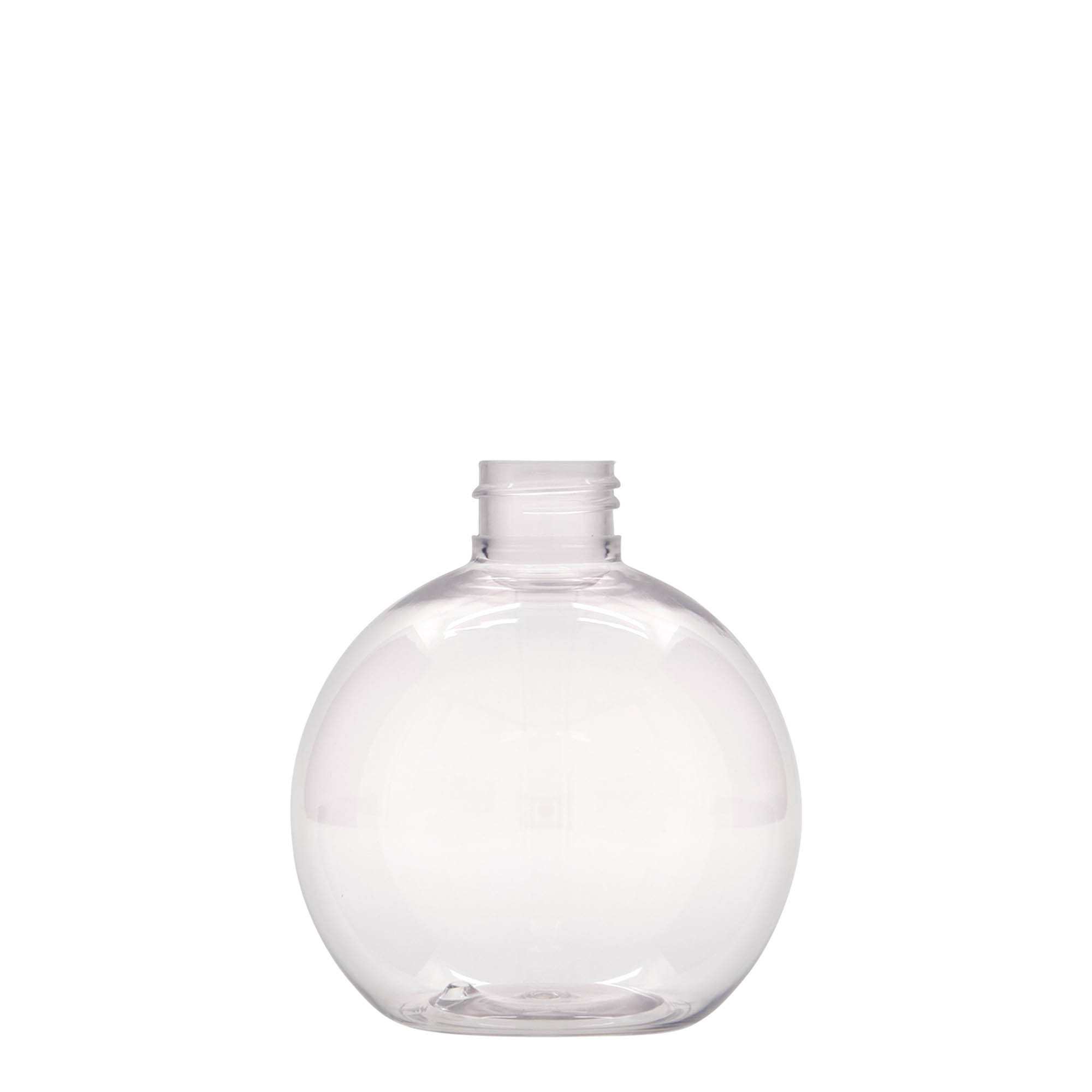 250 ml PET-Flasche 'Perry', rund, Kunststoff, Mündung: 24/410