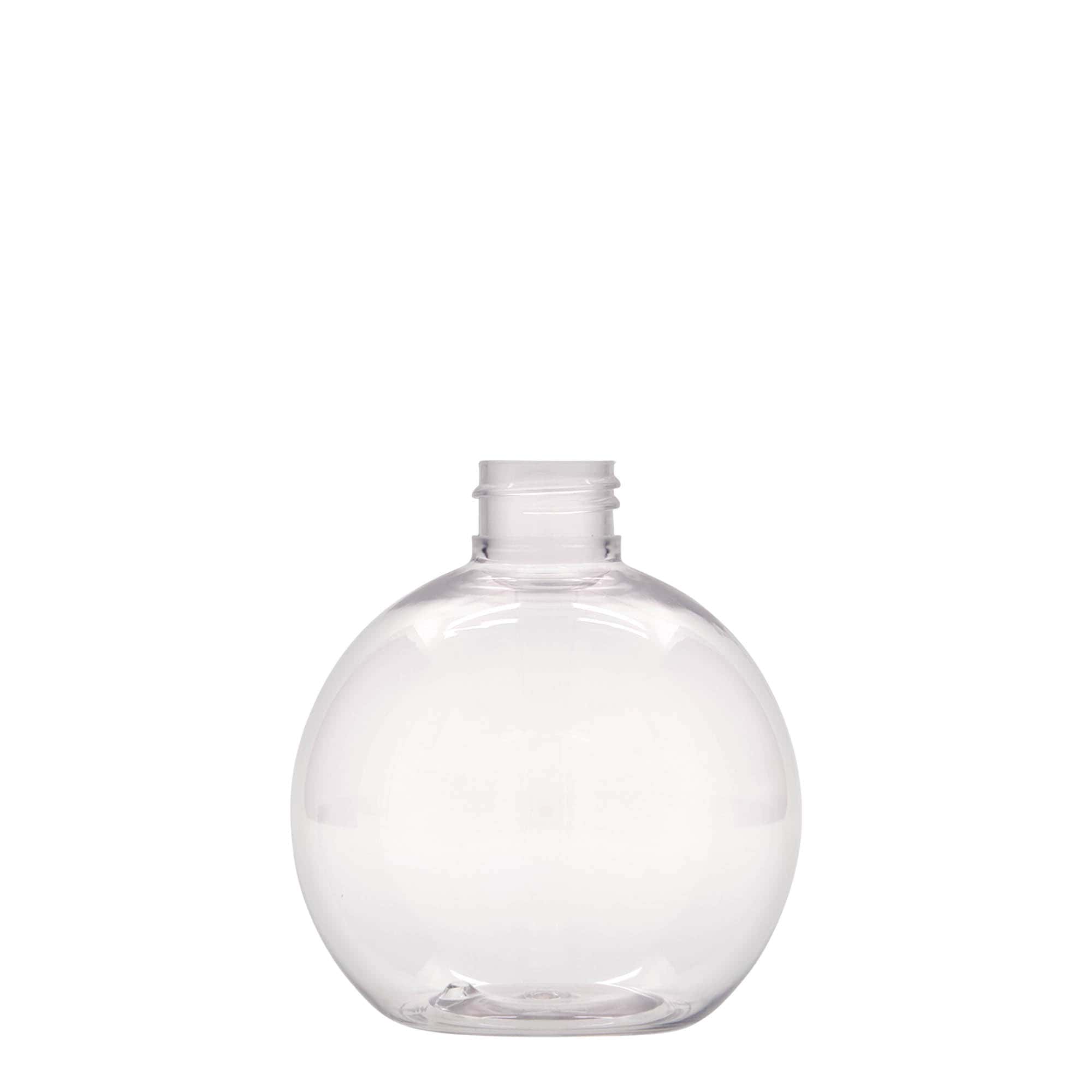 250 ml PET-Flasche „Perry“, rund, Kunststoff, Mündung:  24/410