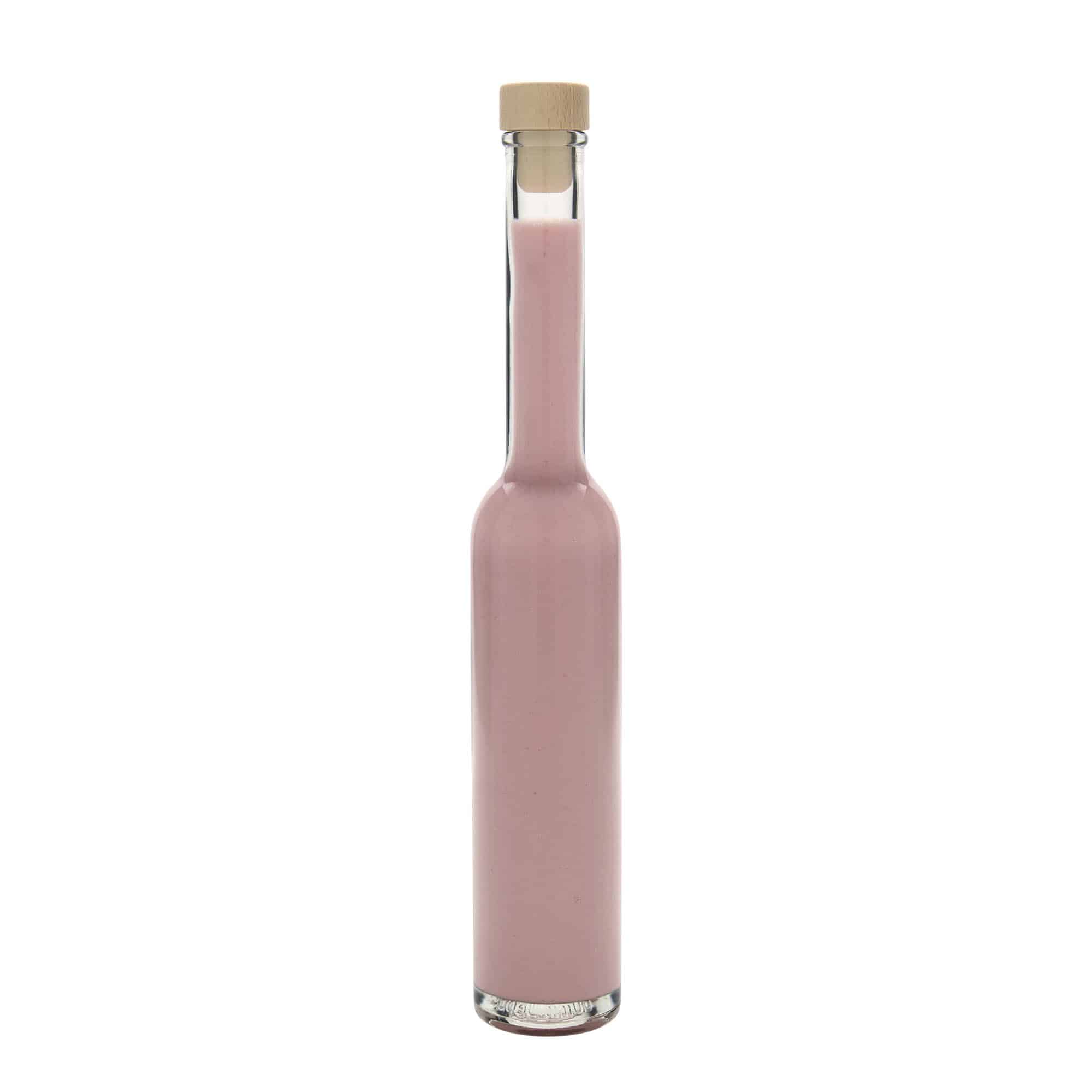 200 ml Glasflasche 'Platina', Mündung: Kork