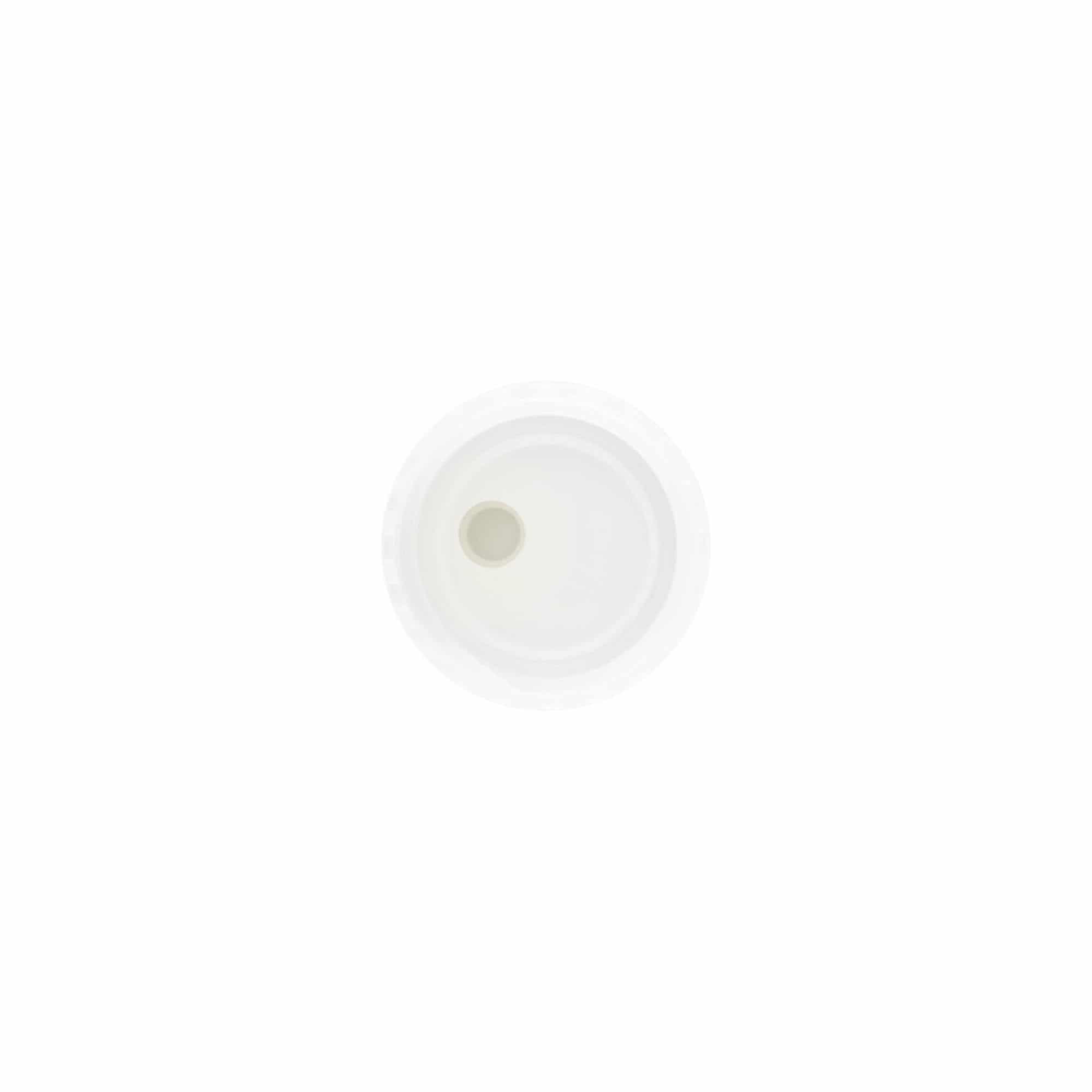 Schraubverschluss Disc Top, PP-Kunststoff, weiß, für Mündung: 24/410 Schraubverschluss Disc Top, PP-Kunststoff, weiß, für Mündung: 24/410