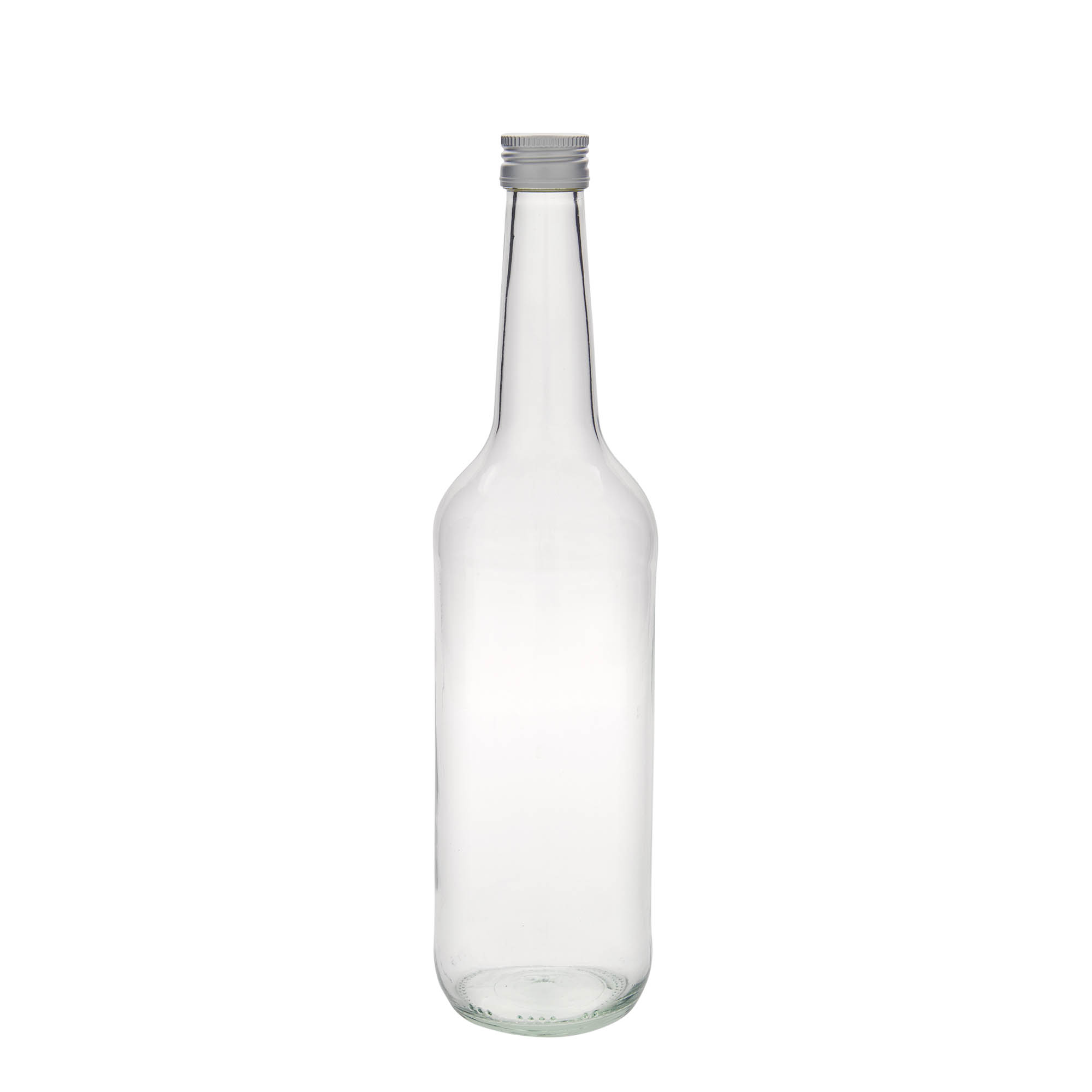 700 ml Glasflasche Geradhals, Mündung: PP 28 700 ml Glasflasche Geradhals, Mündung: PP 28