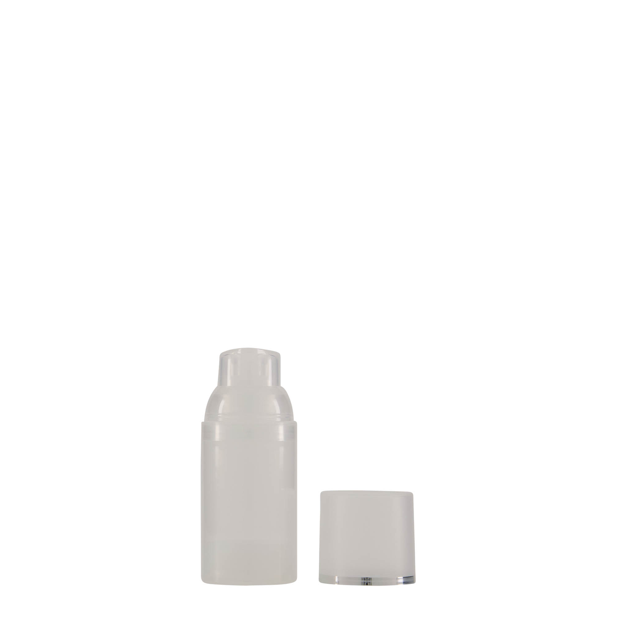 30 ml Airless Dispenser 'Mezzo', PP-Kunststoff, natur 30 ml Airless Dispenser 'Mezzo', PP-Kunststoff, natur