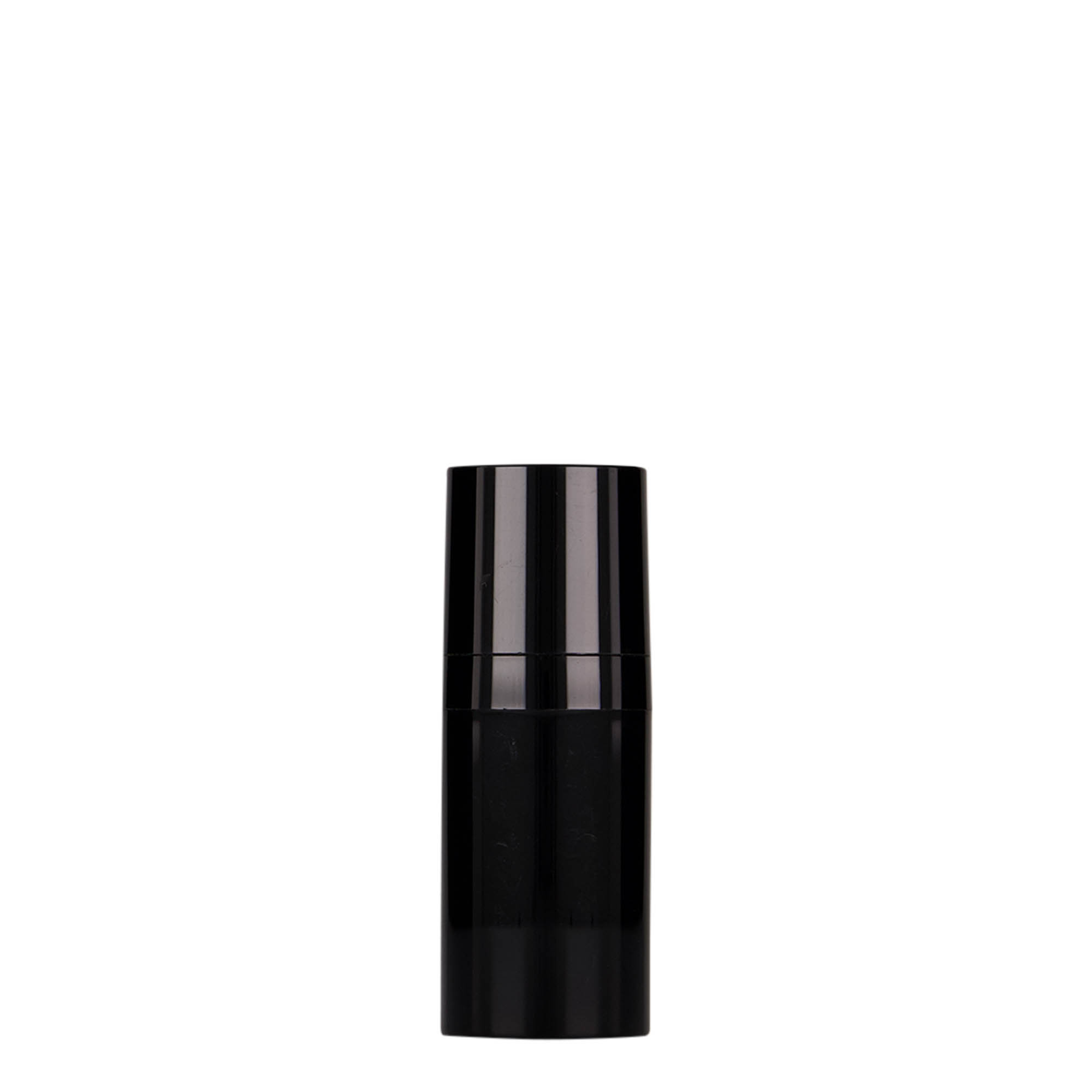15 ml Airless Dispenser „Micro“, PP-Kunststoff, schwarz