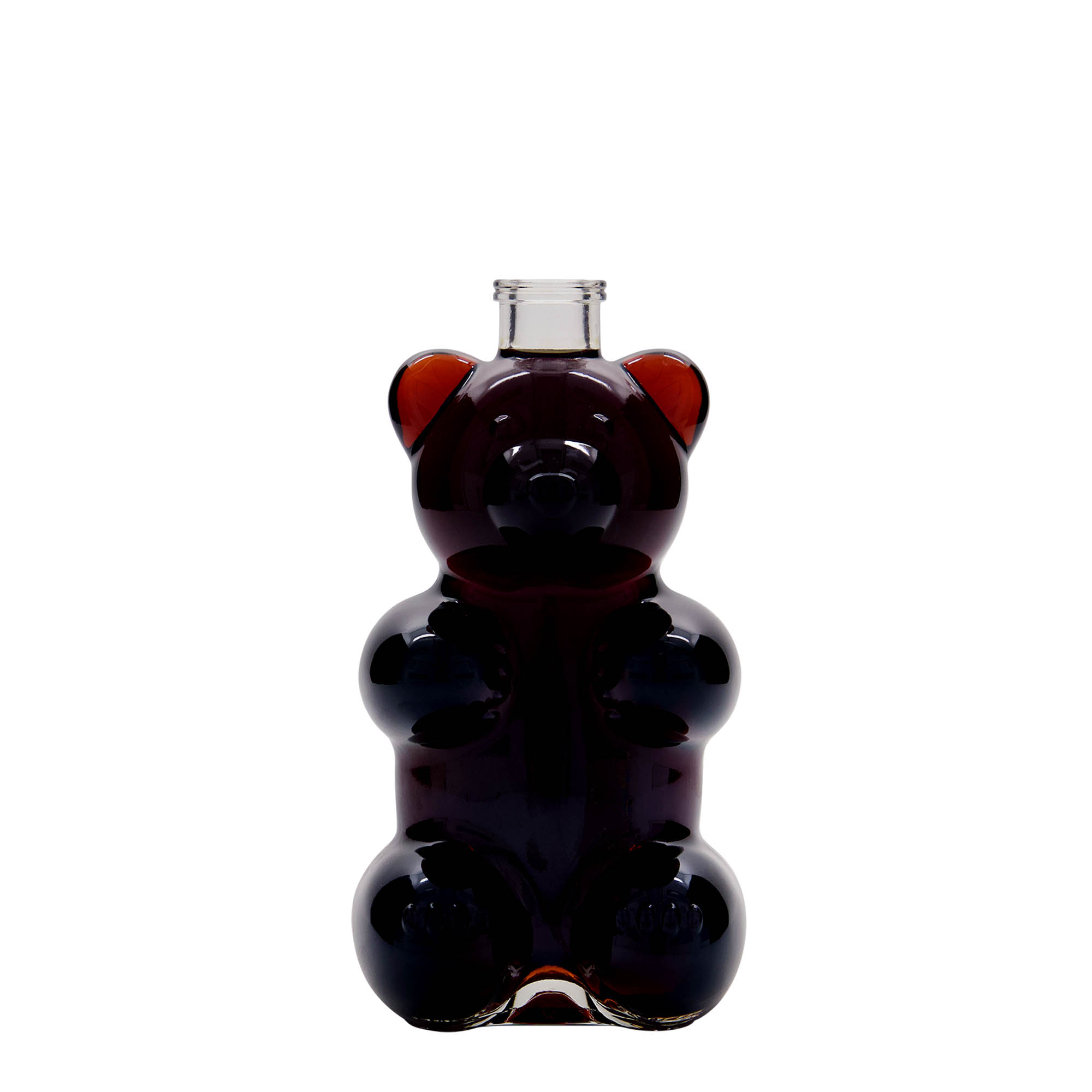 350 ml Glasflasche „Bär“, Mündung: Kork