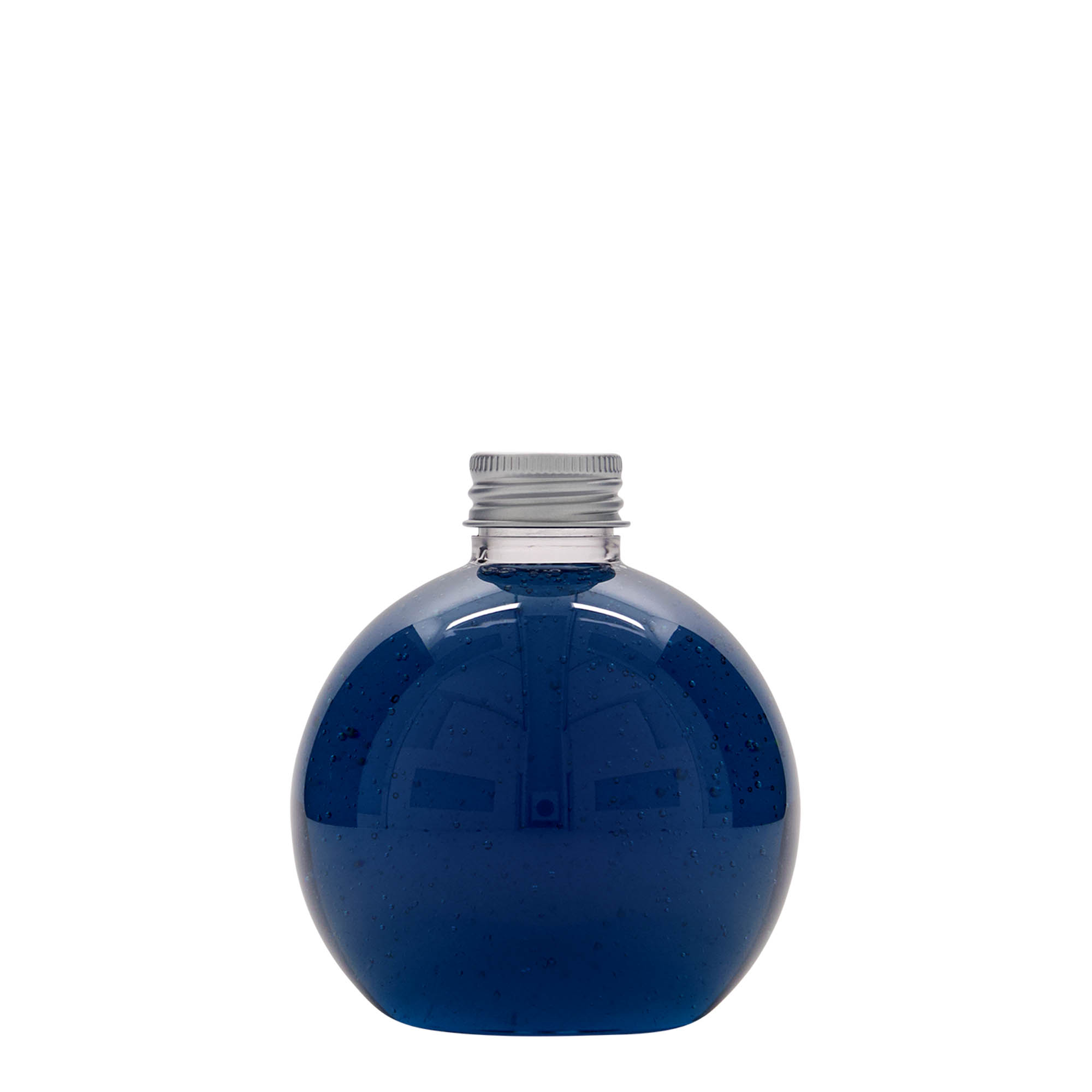 250 ml PET-Flasche „Perry“, rund, Kunststoff, Mündung:  24/410