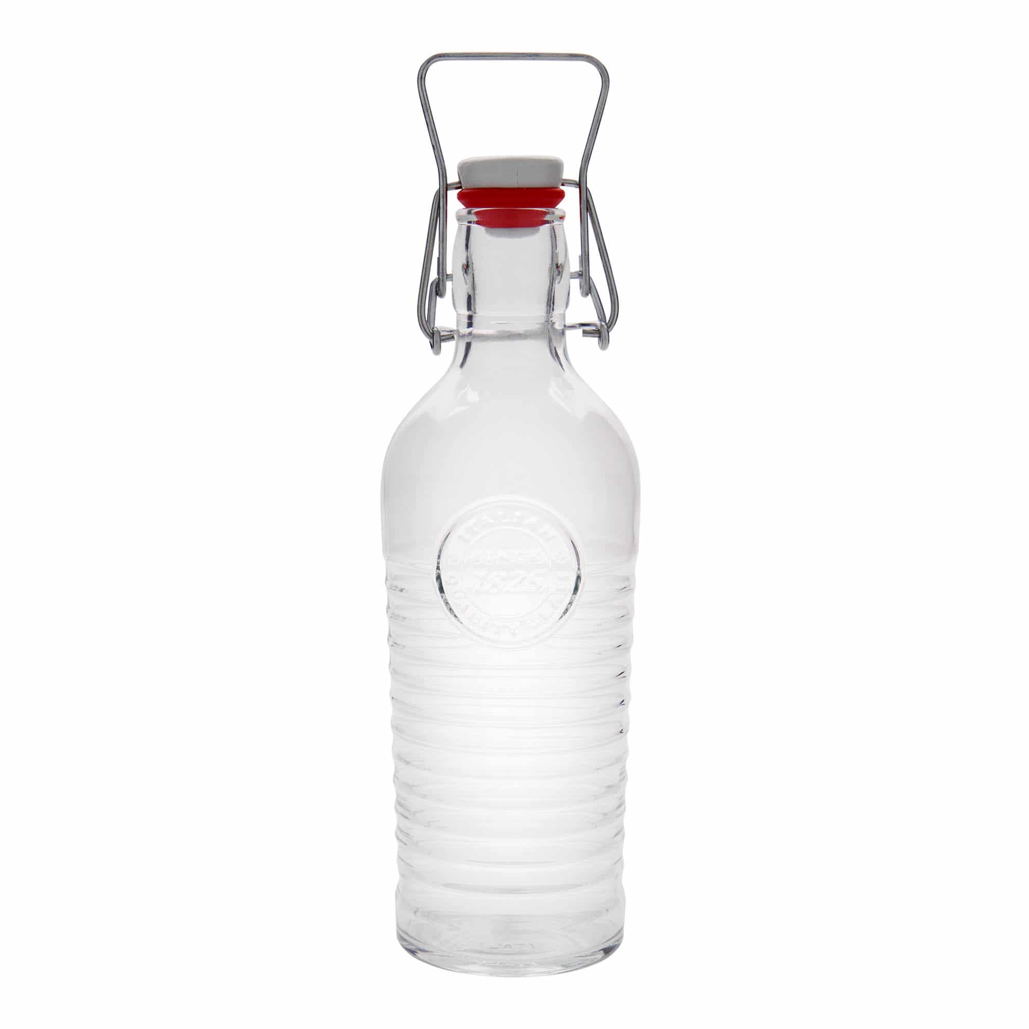 750 ml Glasflasche 'Officina 1825', Mündung: Bügelverschluss