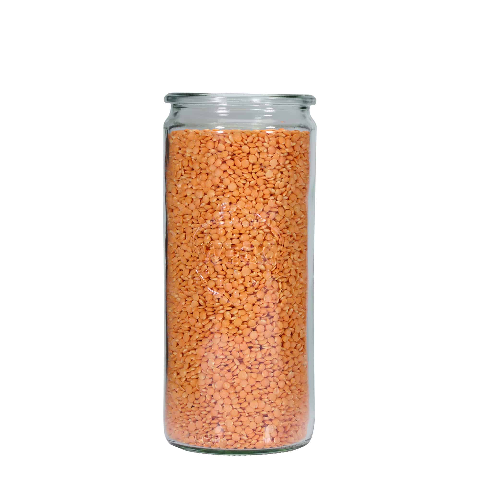 1.040 ml WECK-Zylinderglas, Mündung: Rundrand