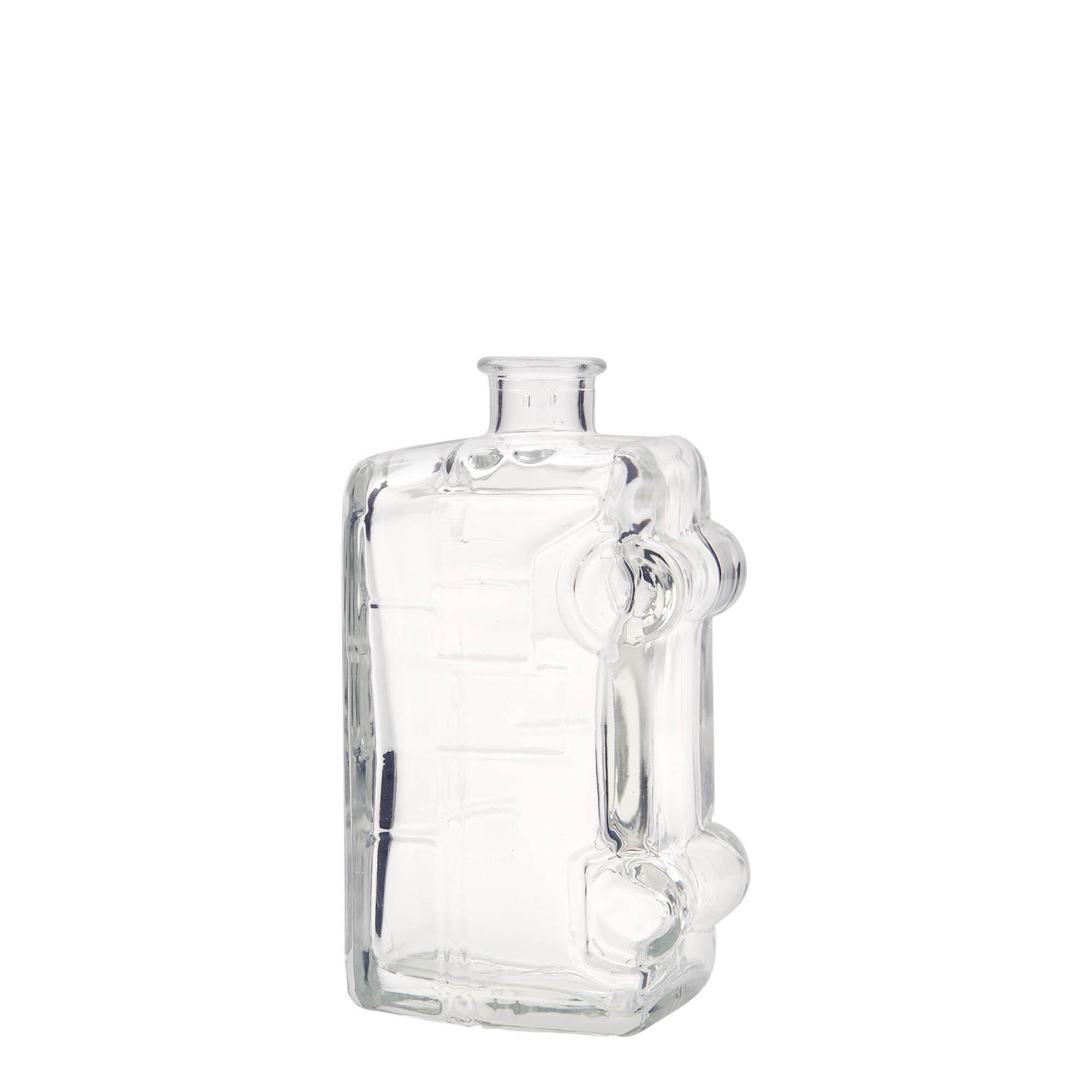 200 ml Glasflasche 'Bulli', Mündung: Kork 200 ml Glasflasche 'Bulli', Mündung: Kork