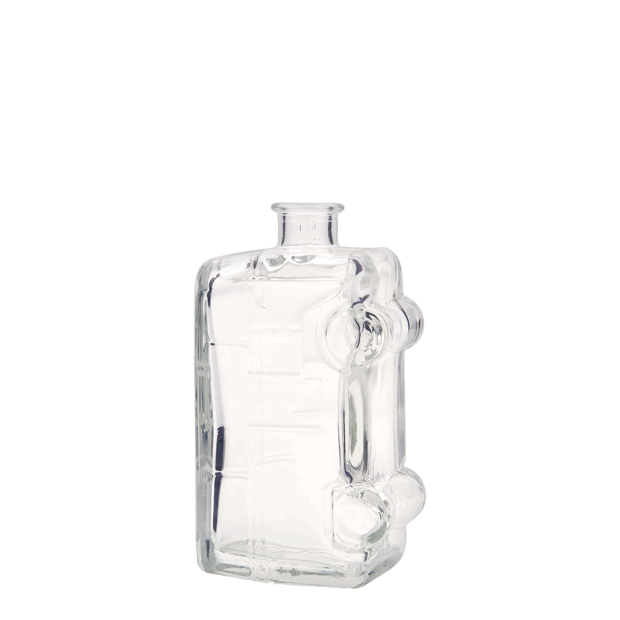 200 ml Glasflasche 'Bulli', Mündung: Kork 200 ml Glasflasche 'Bulli', Mündung: Kork