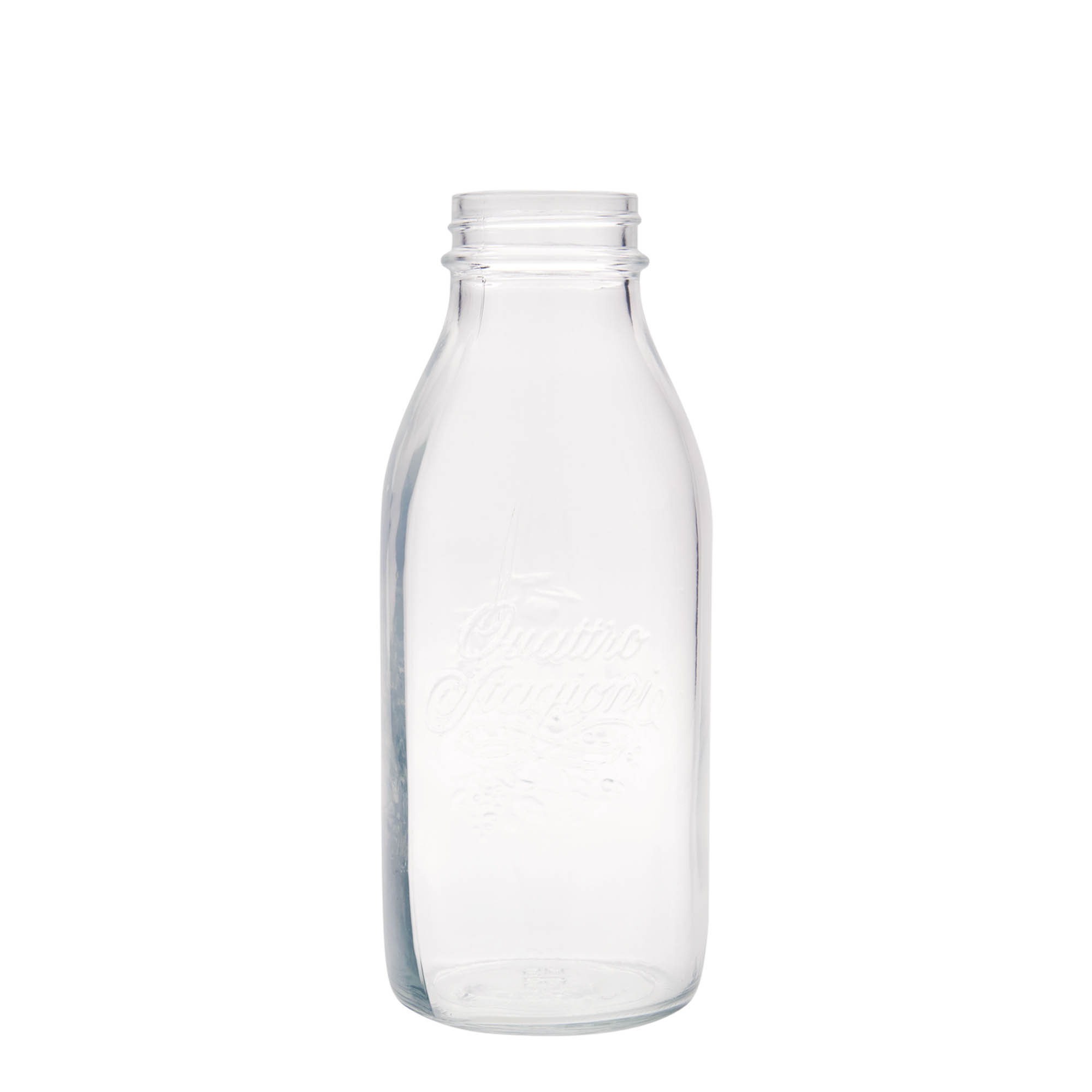 1.000 ml Glasflasche „Quattro Stagioni“, Mündung: Schraubverschluss