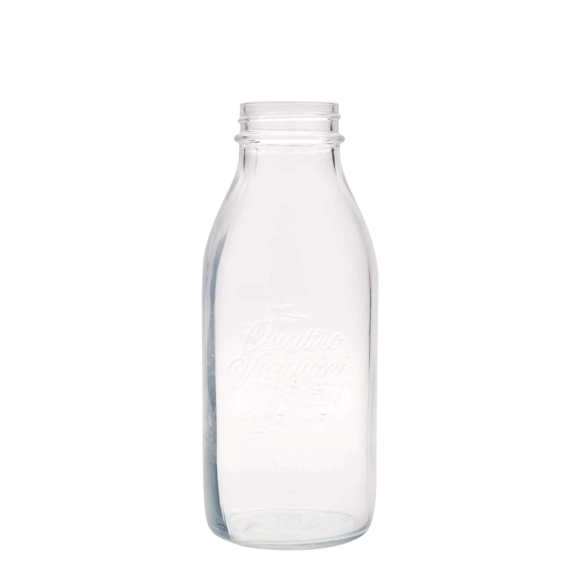 1.000 ml Glasflasche „Quattro Stagioni“, Mündung: Schraubverschluss