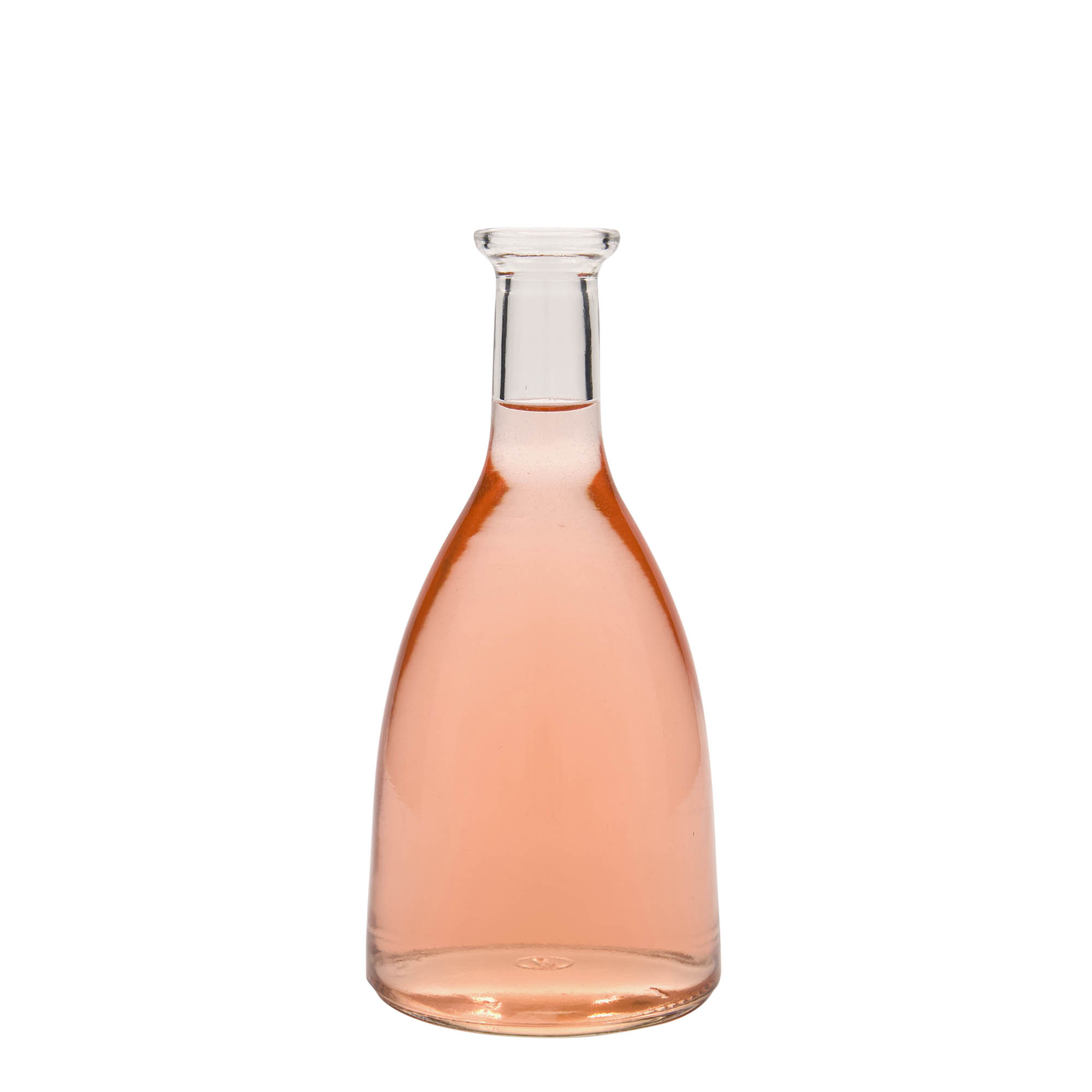 500 ml Glasflasche 'Viola', Mündung: Kork 500 ml Glasflasche 'Viola', Mündung: Kork