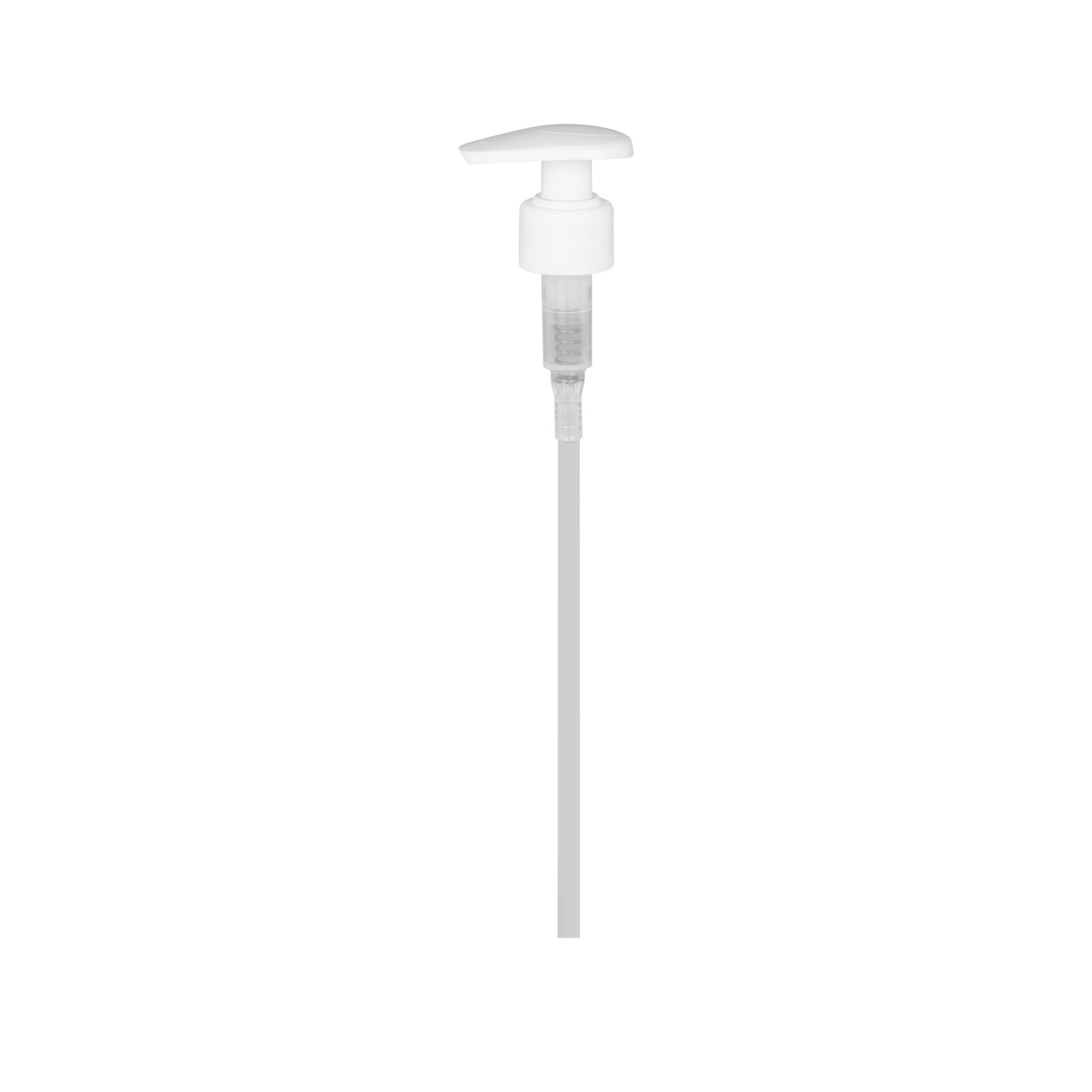 Schraubverschluss Dispenserpumpe, PP-Kunststoff, weiß, für Mündung: 24/410 Schraubverschluss Dispenserpumpe, PP-Kunststoff, weiß, für Mündung: 24/410