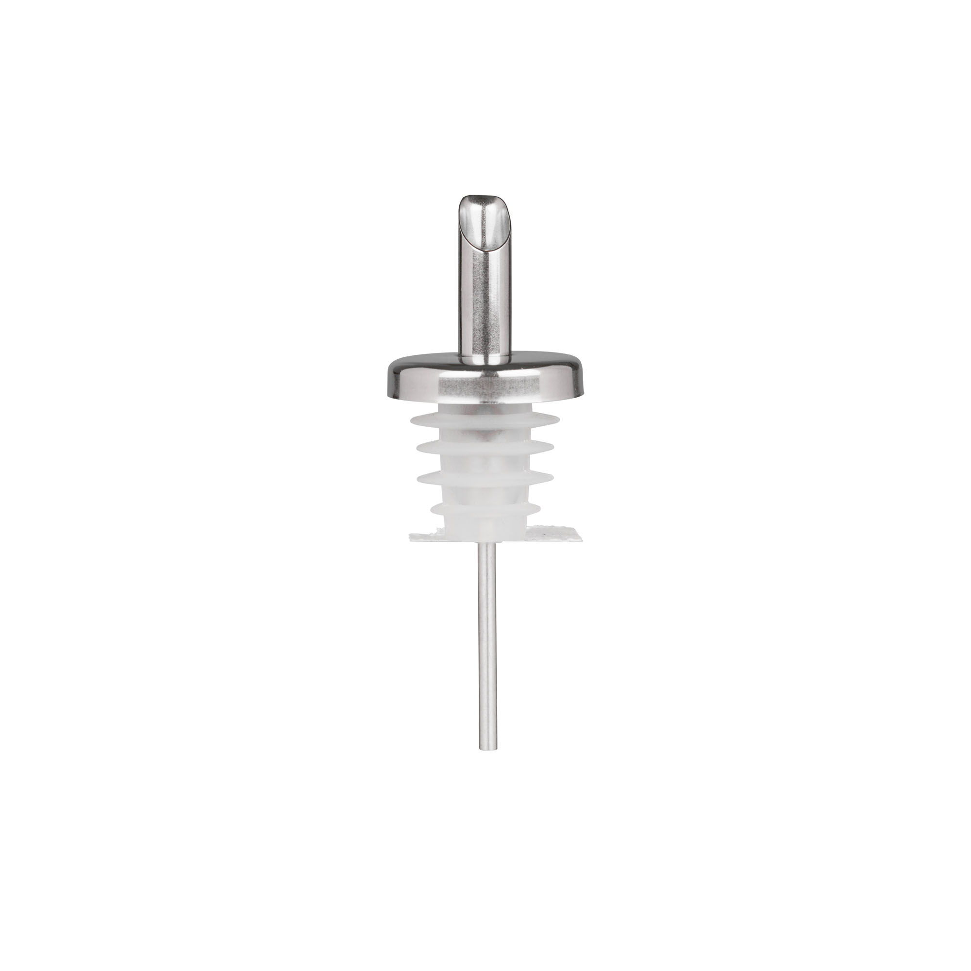 Ausgießer Inox Öl, Edelstahl, silber