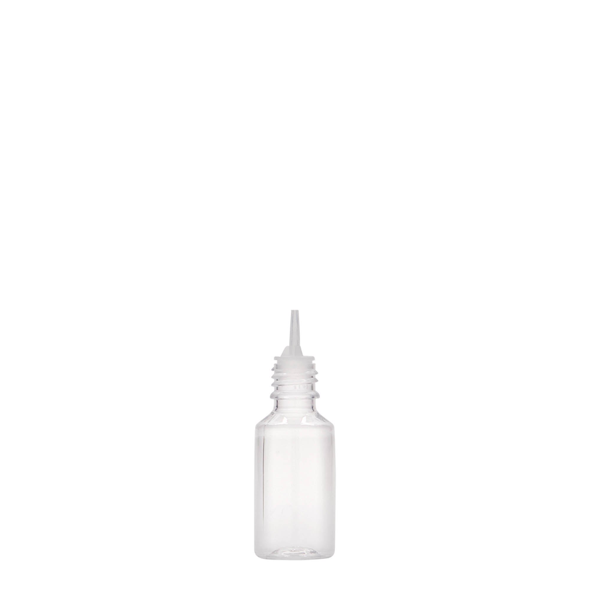 10 ml PET-Flasche 'E-Liquid' mit Qualitäts- und Kindersicherung, Kunststoff, Mündung: Schraubverschluss