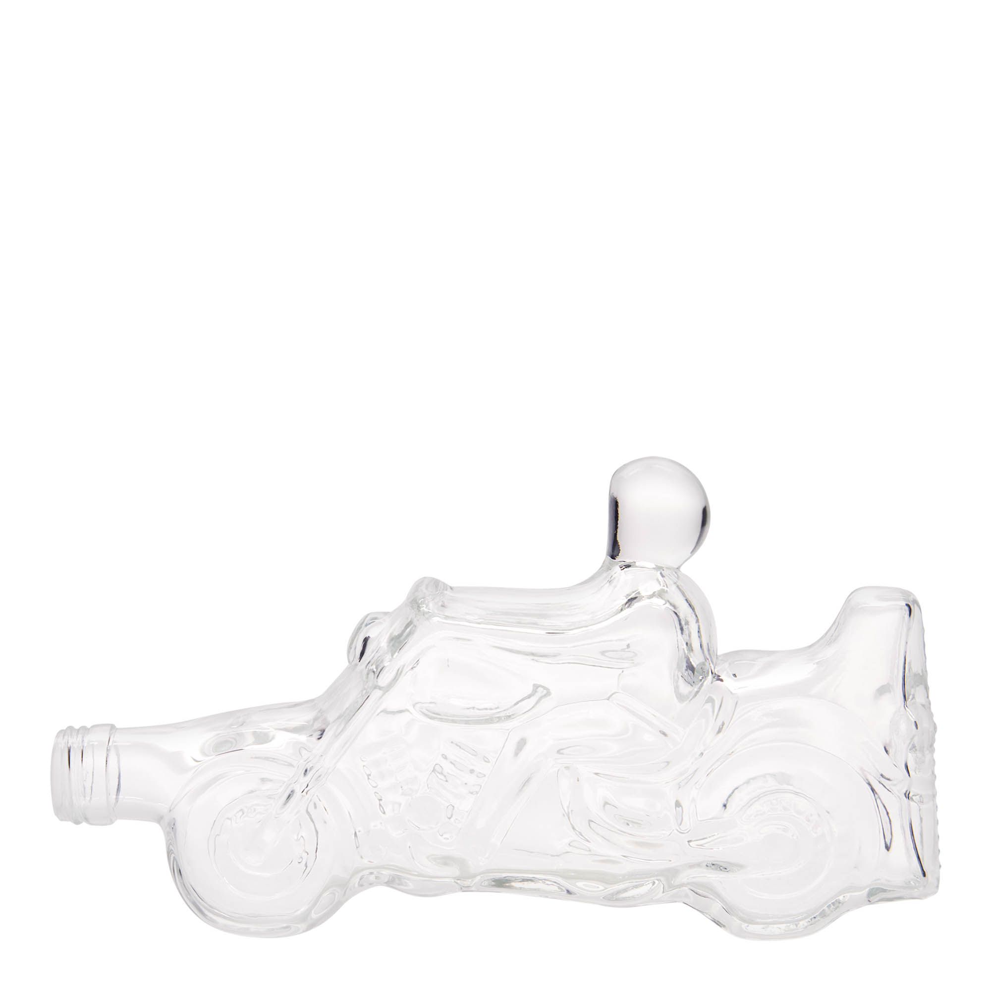 350 ml Glasflasche 'Motorrad', Mündung: PP 28 350 ml Glasflasche 'Motorrad', Mündung: PP 28