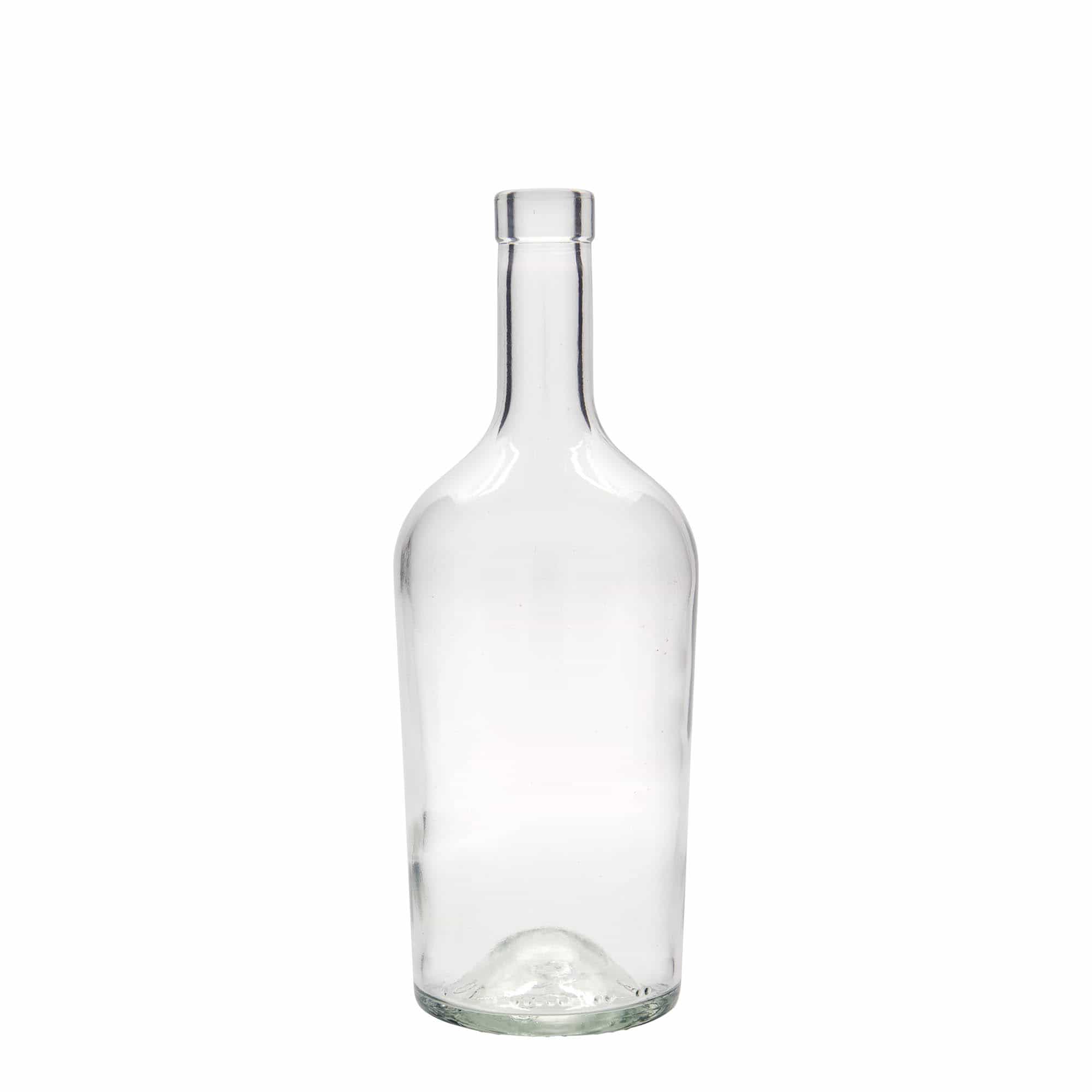 700 ml Glasflasche 'Margarethe', Mündung: Kork