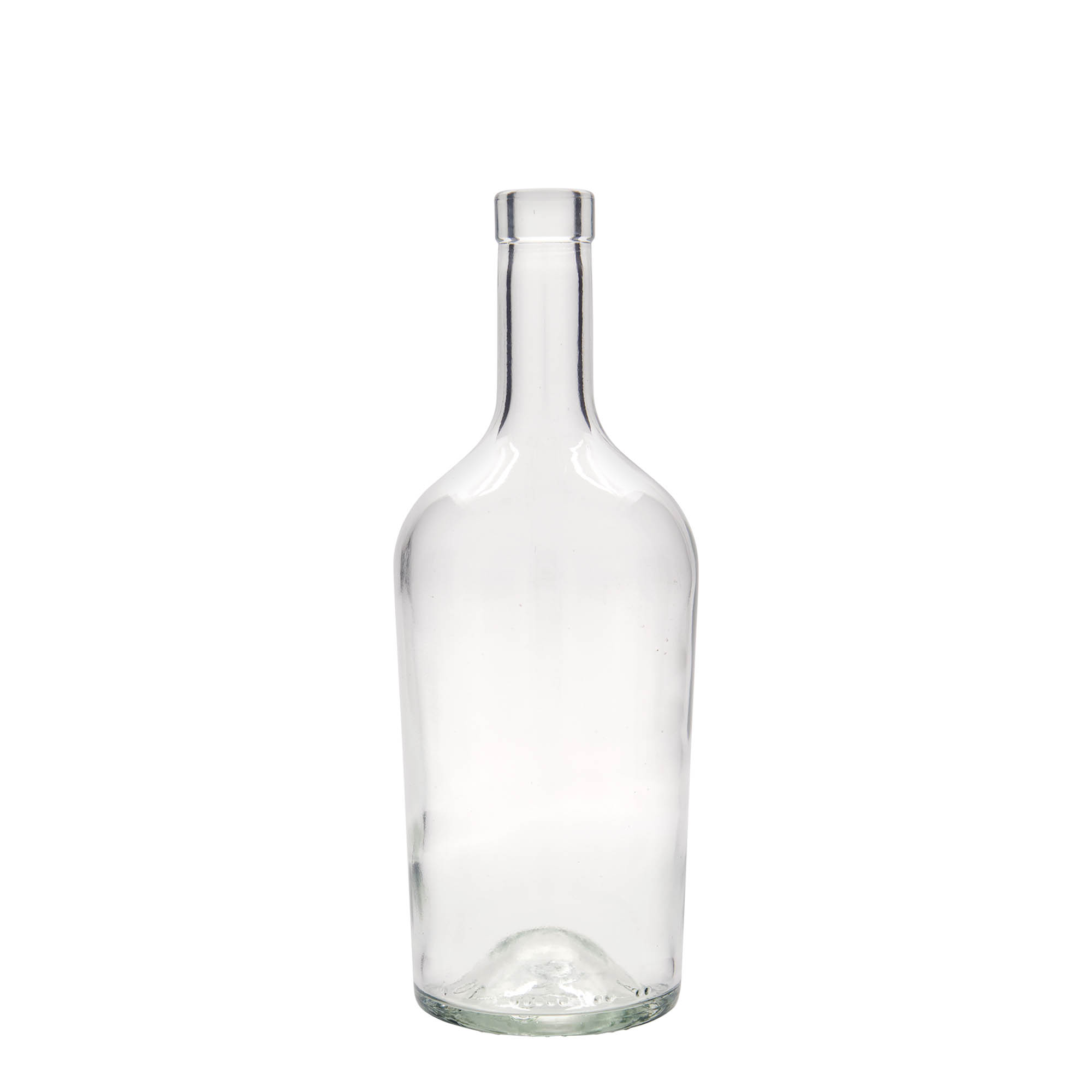 700 ml Glasflasche 'Margarethe', Mündung: Kork
